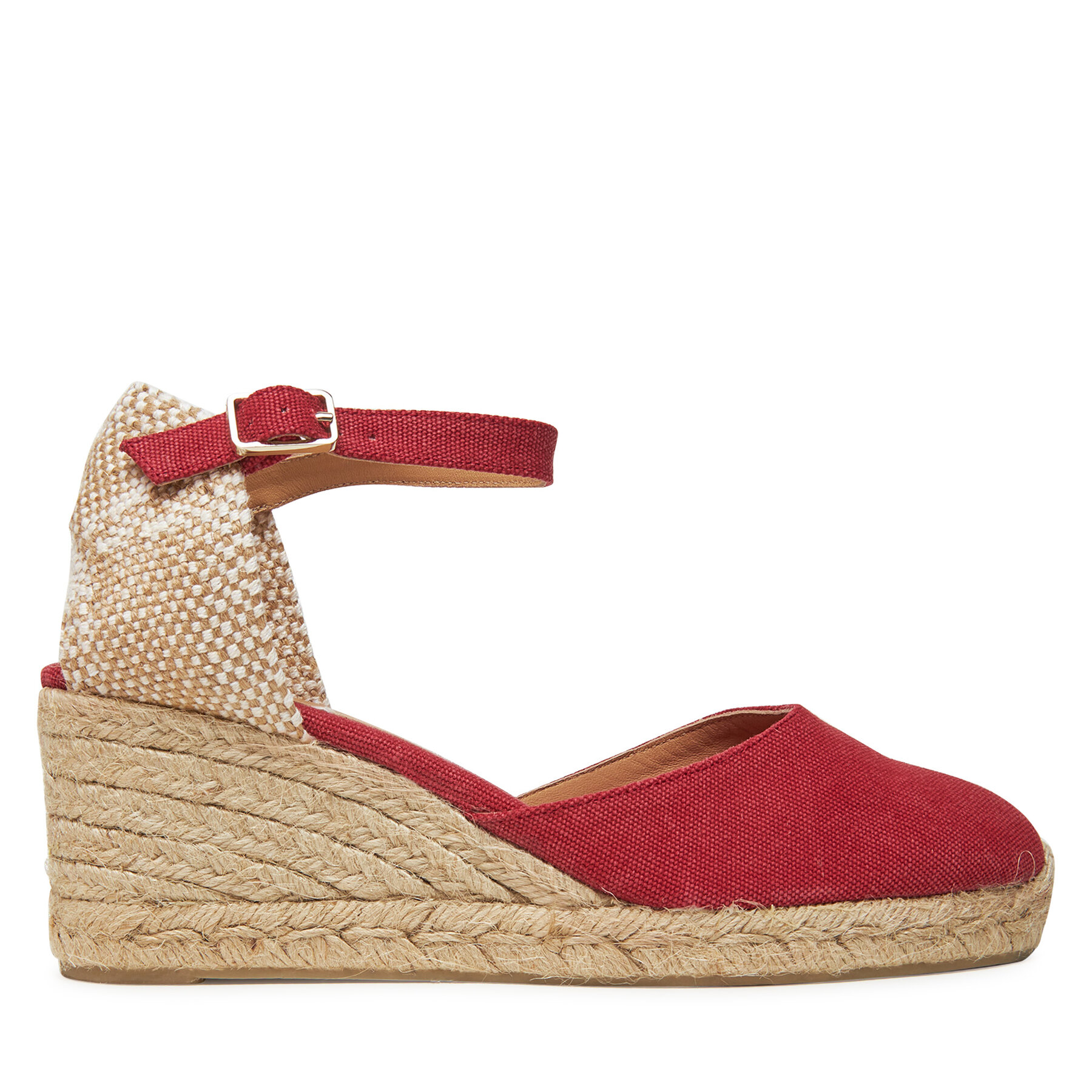 Espadrilky Castañer Carol/6/002 021655 Červená