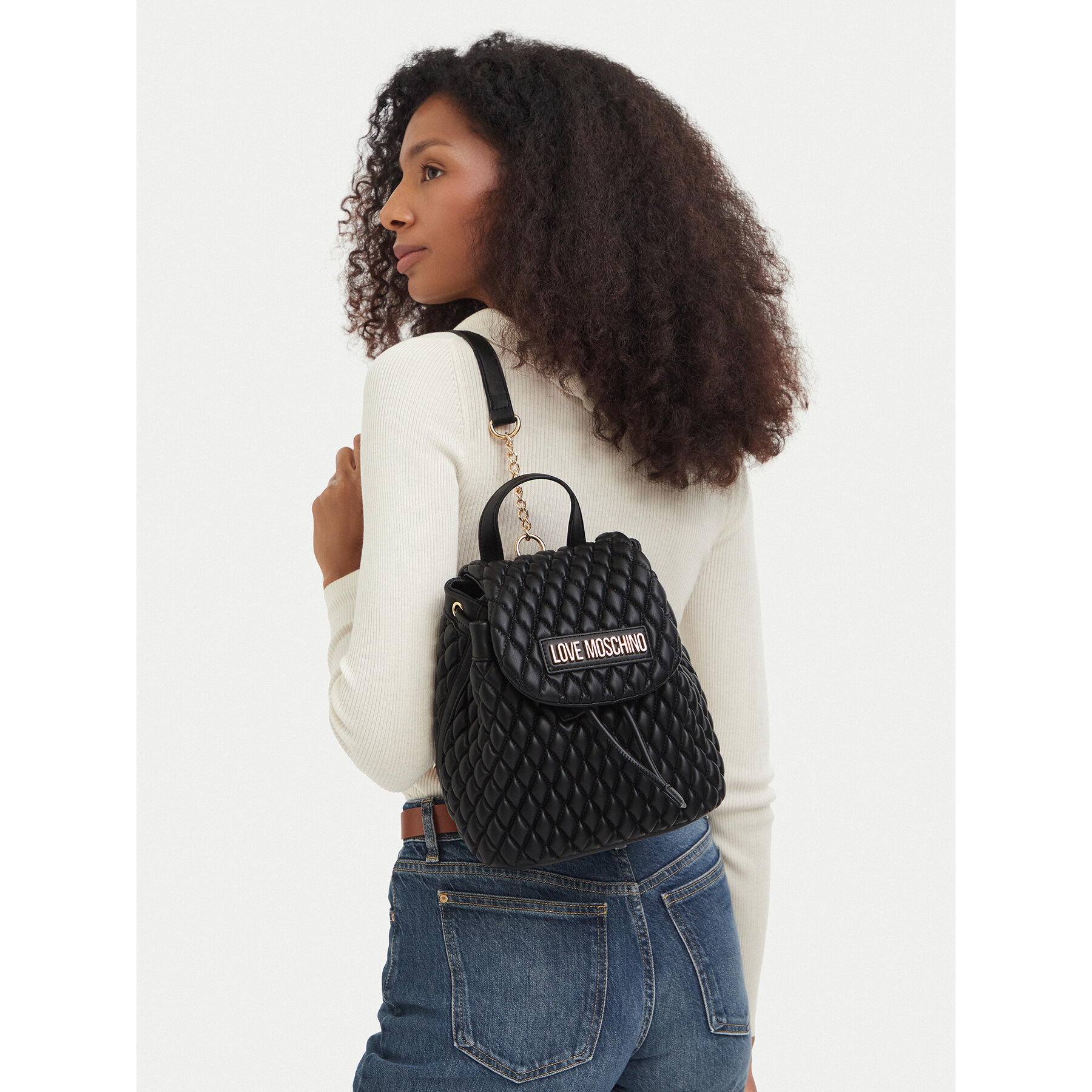 Rucsac LOVE MOSCHINO JC4293PP0PK1200A Negru