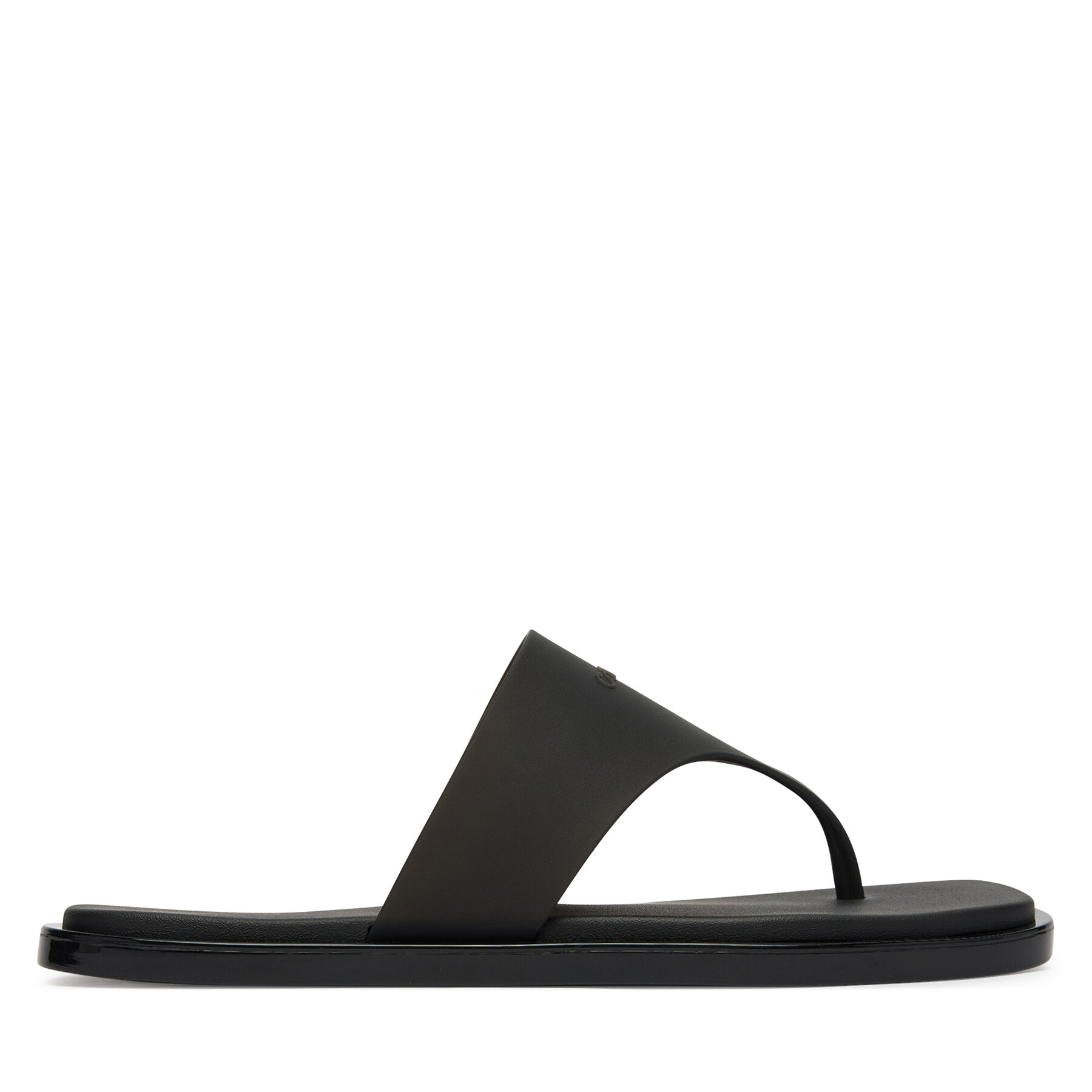 Infradito Calvin Klein Jelly Sandal Thong Mat Tran Tpu HW0HW02964 Nero
