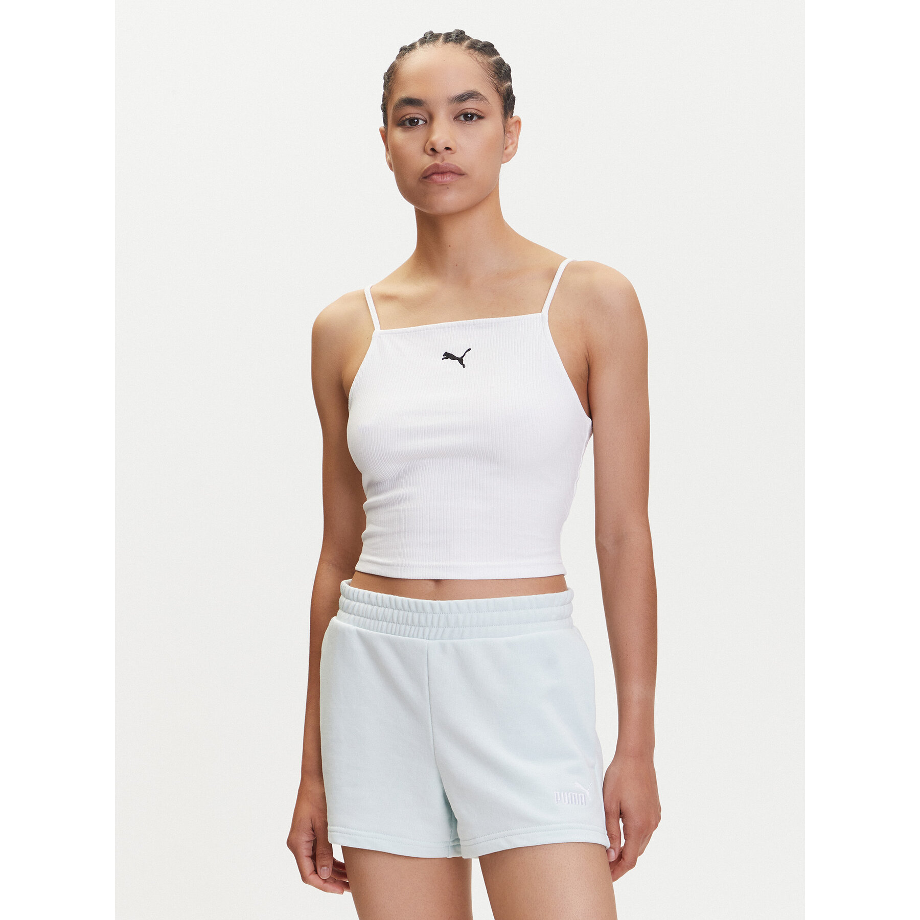 Puma Felső Ess 629771 Fehér Slim Fit