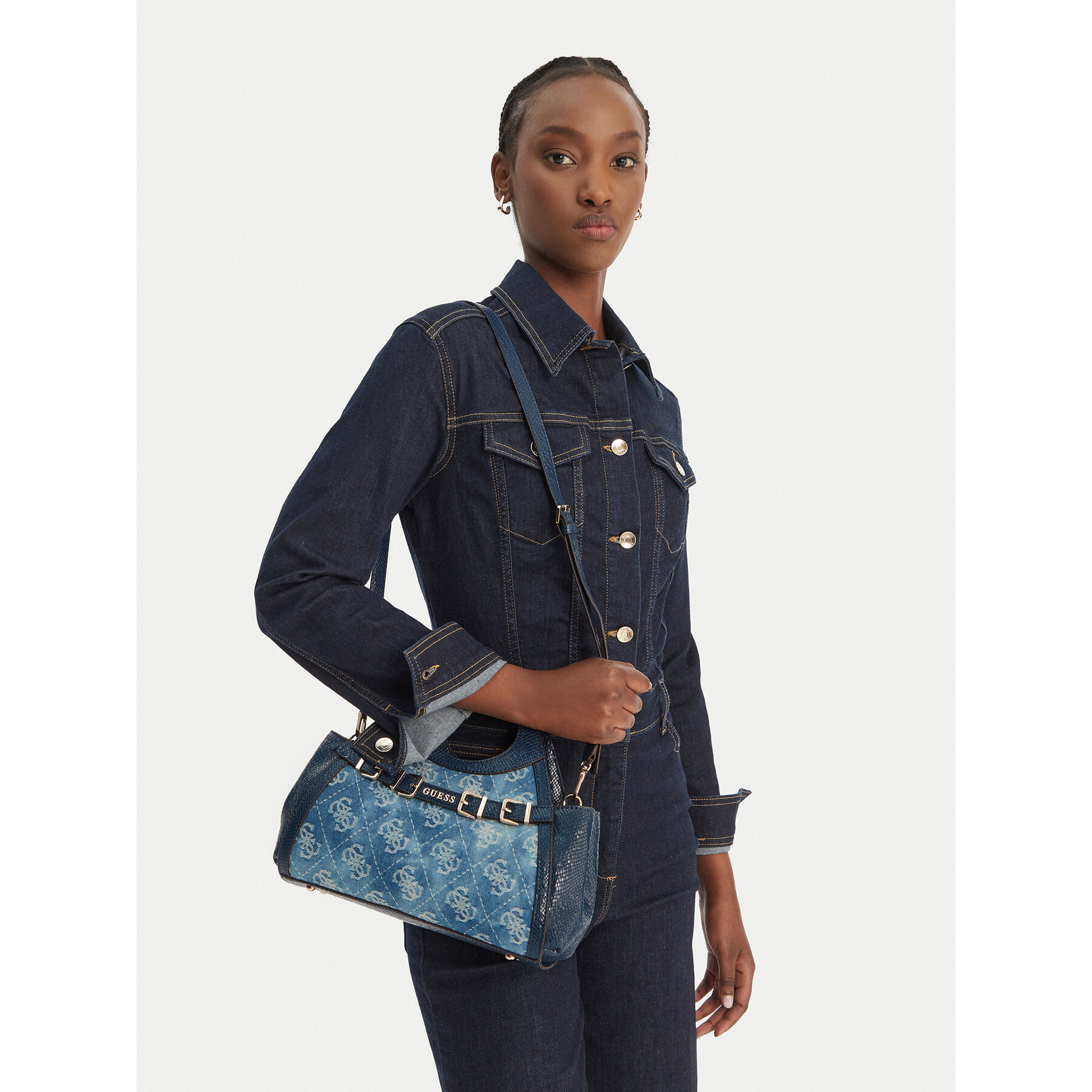 Geantă Guess HWDG99 09050 Albastru