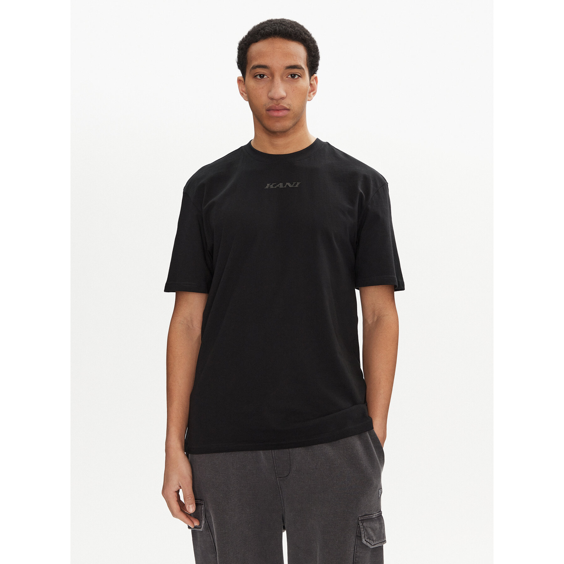 Karl Kani T-shirt Retro T&L 60300333 Nero Regular Fit