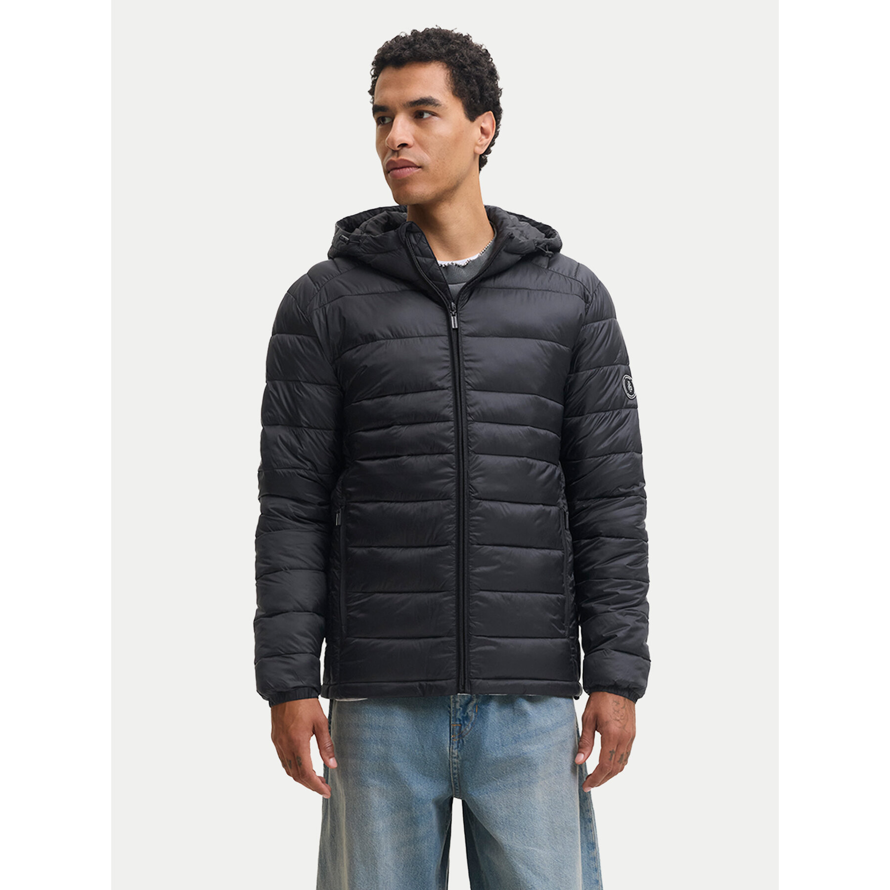 Jack & Jones Winterjacke Kingsley 12298869 Schwarz Regular Fit