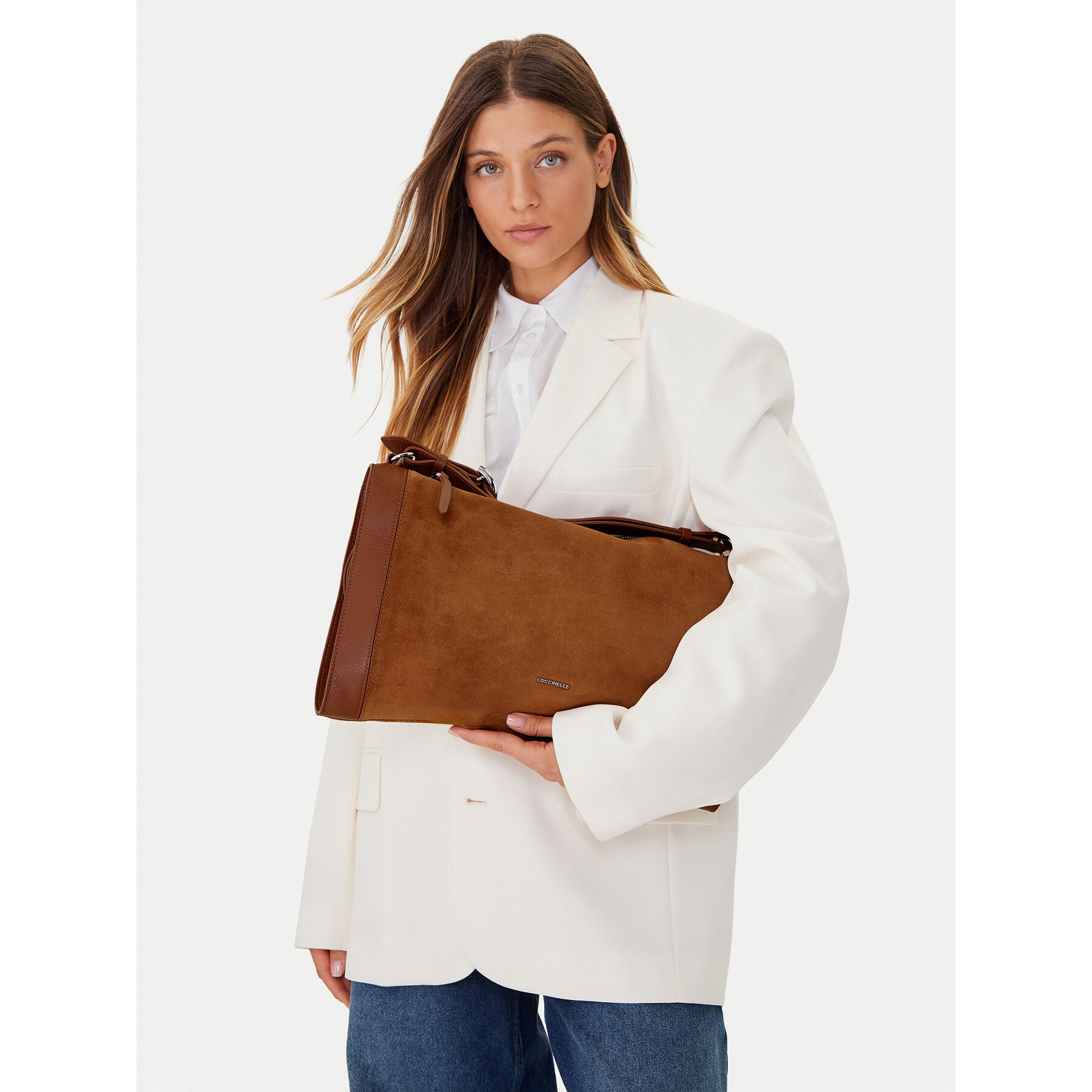 Geantă Coccinelle TL6 Coccinelleelinor E1 TL6 12 02 01 Maro