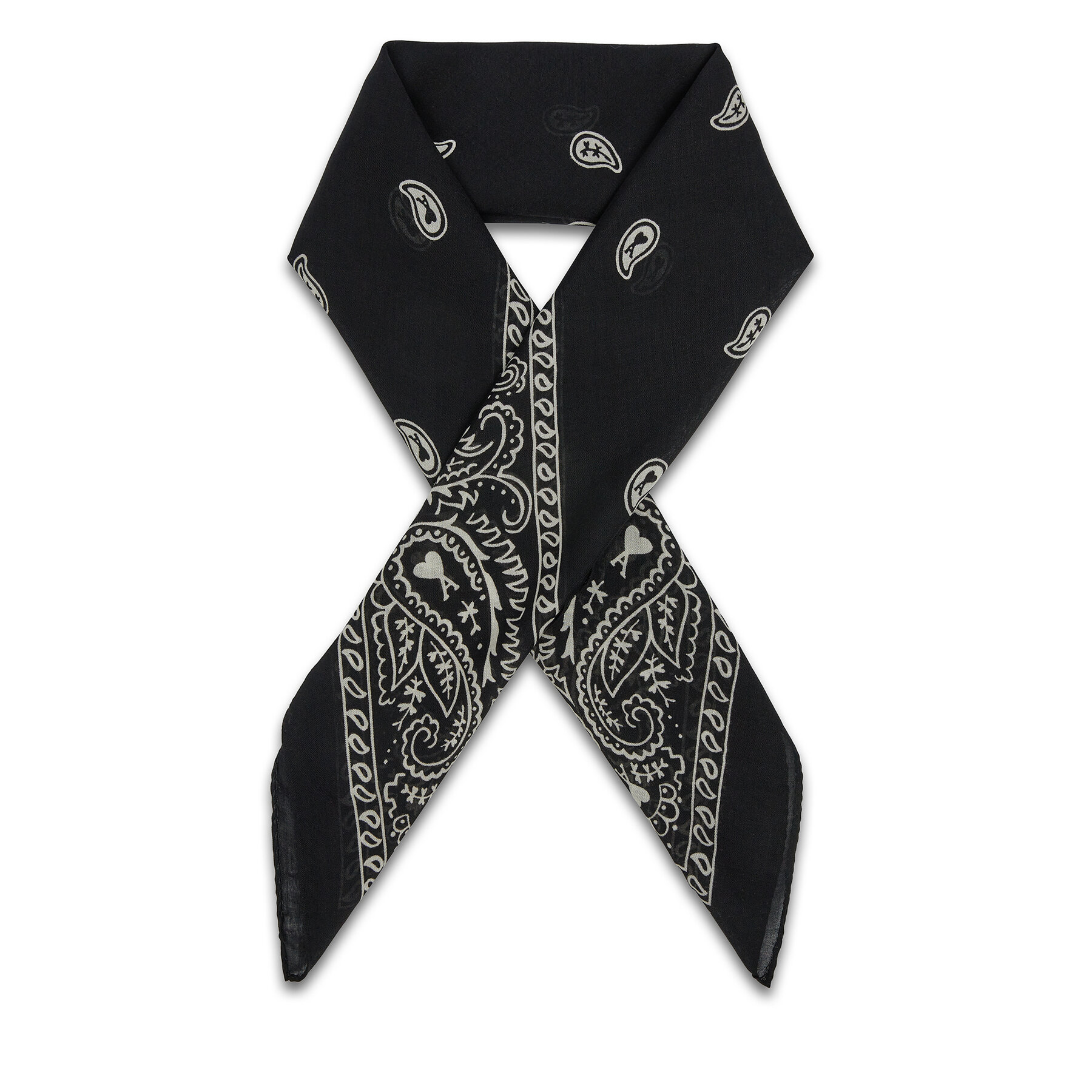 Pañuelo AMI PARIS USF101.VI0005 Negro
