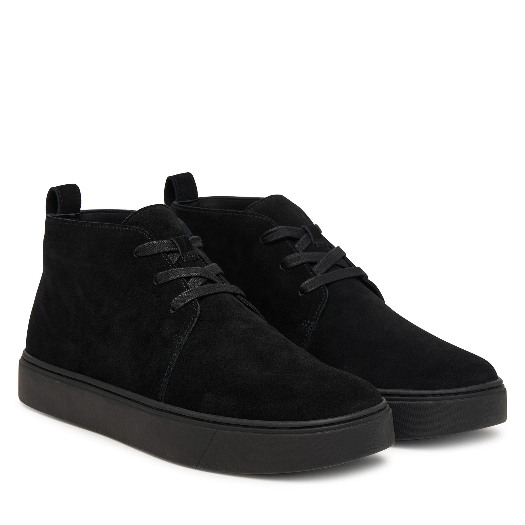 Šnurovacia obuv Calvin Klein Hybrid Clean Mid Lace Up Su HM0HM02254 Čierna