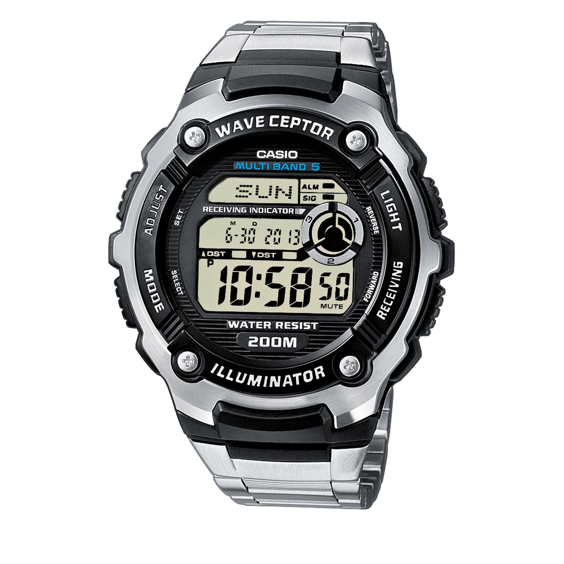 

Годинник Casio WV-200RD-1AEF Silver, Срібний