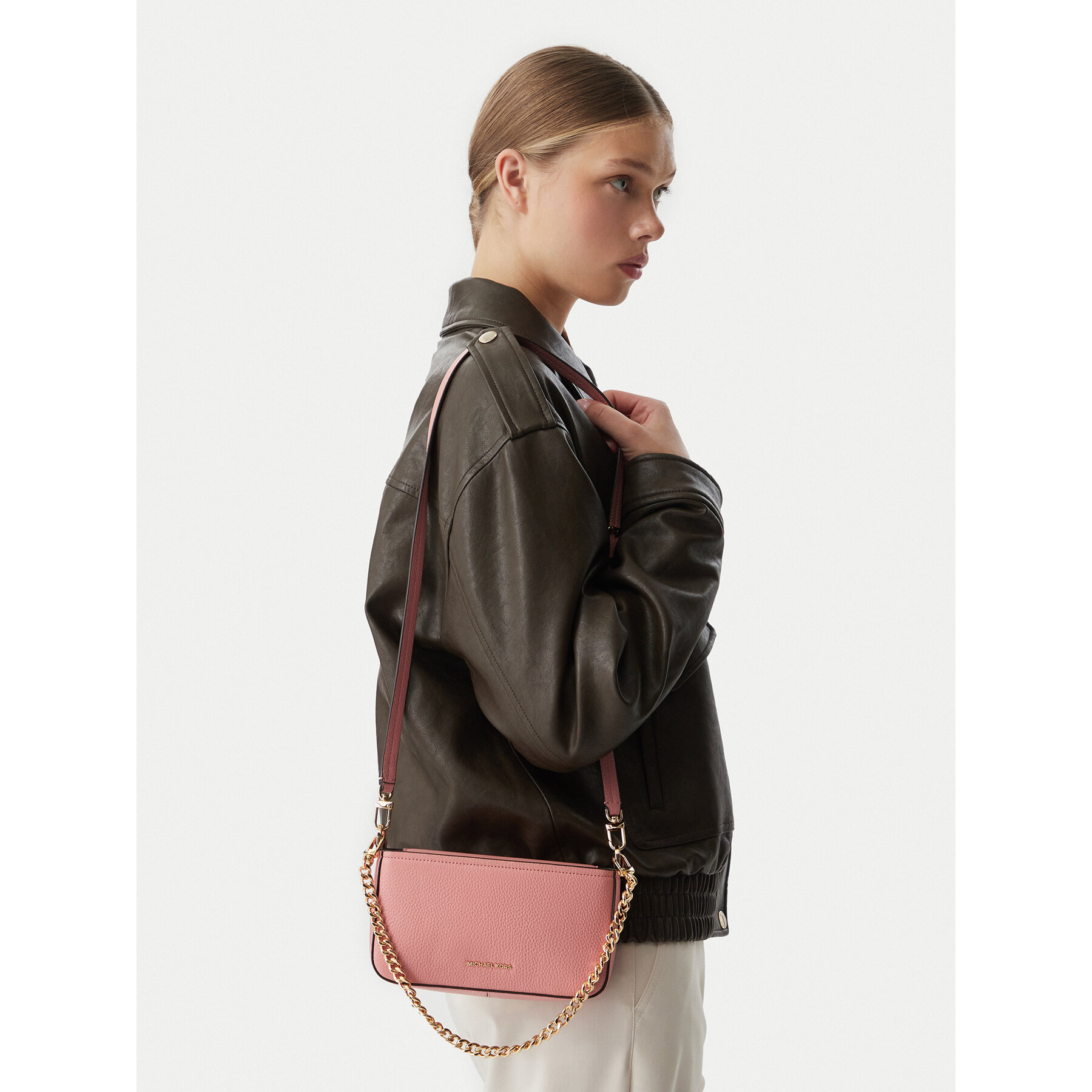 Geantă MICHAEL Michael Kors Bryant 32S5GYTU1L Roz