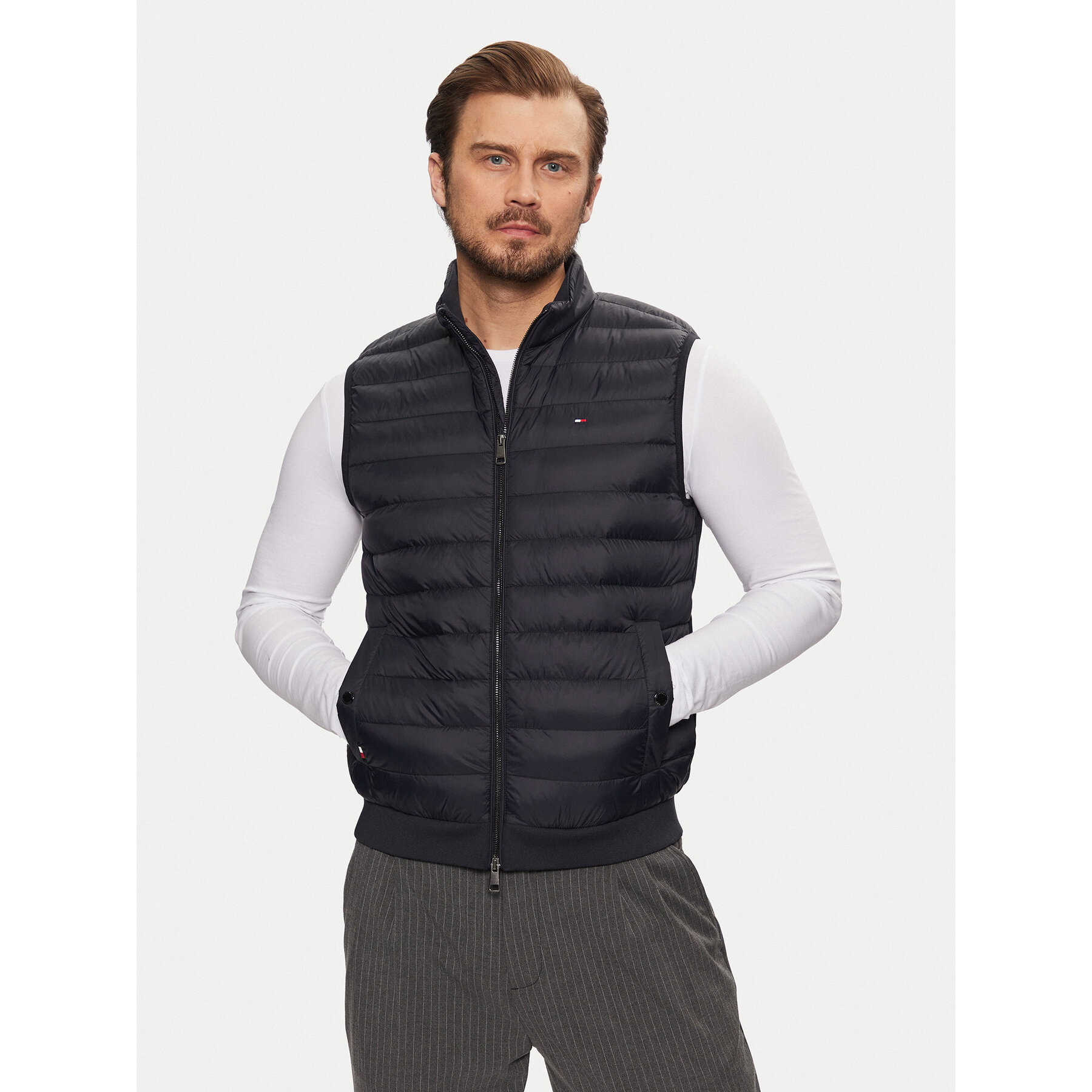 Tommy Hilfiger Weste MW0MW38982 Dunkelblau Regular Fit