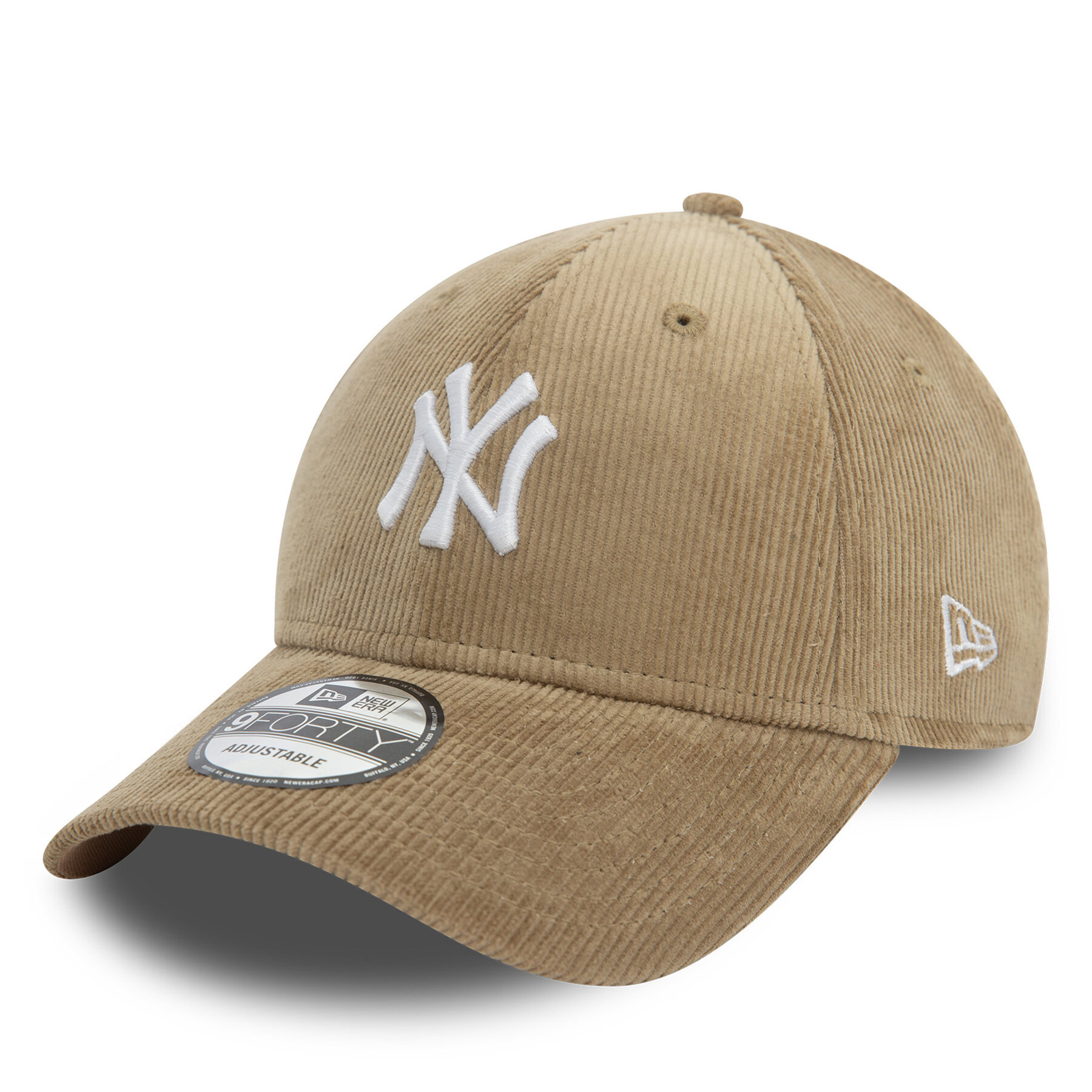 Casquette New Era Cord New York Yankees 9FORTY 60580823 Beige