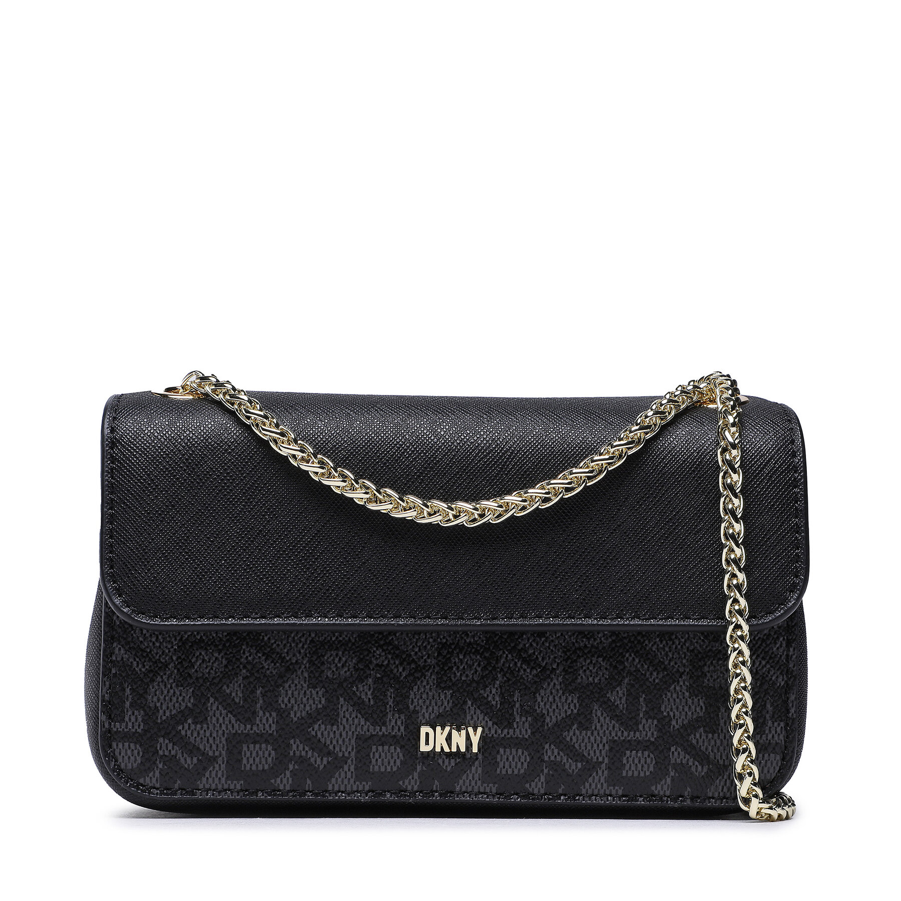 DKNY Minnie Shoulder Bag R233JT72 Bk Logo/Bk – Дамска чанта