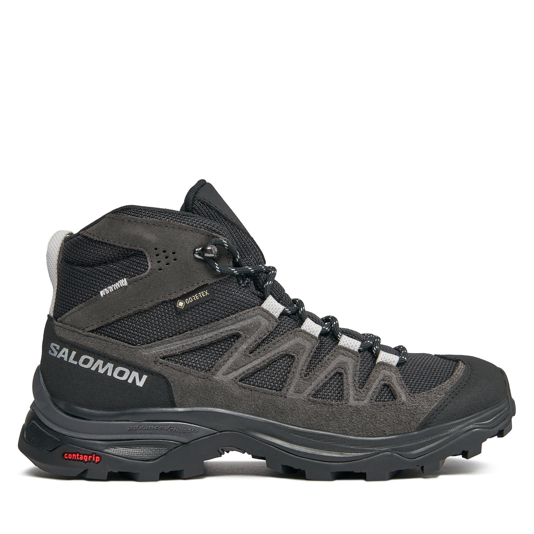 Damskie Trekkingi Salomon, Rozmiar 36 2/3 Czarny X Ward Leather Mid GORE-TEX L47181900