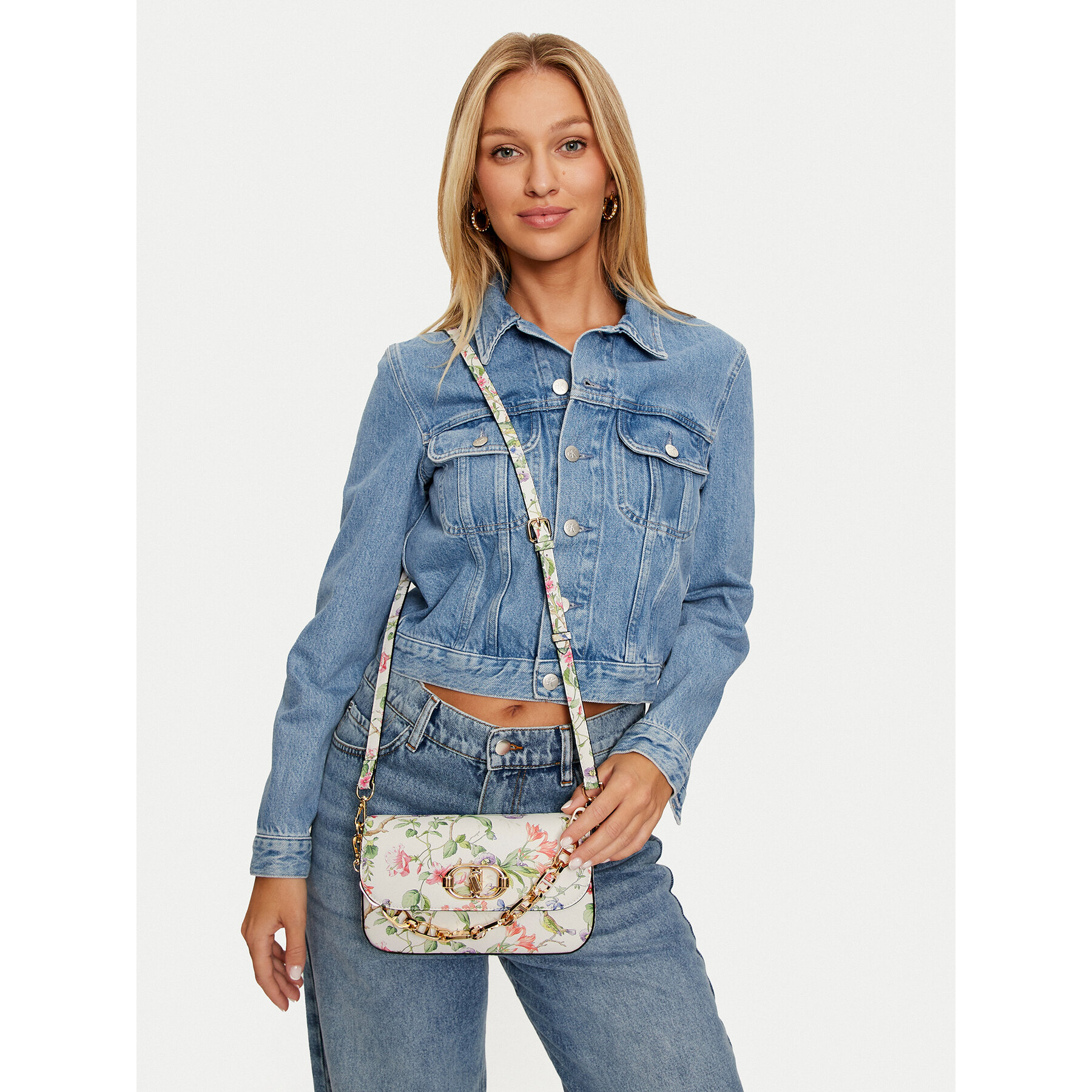 Дамска чанта Aldo Alannon 13824414 Бял