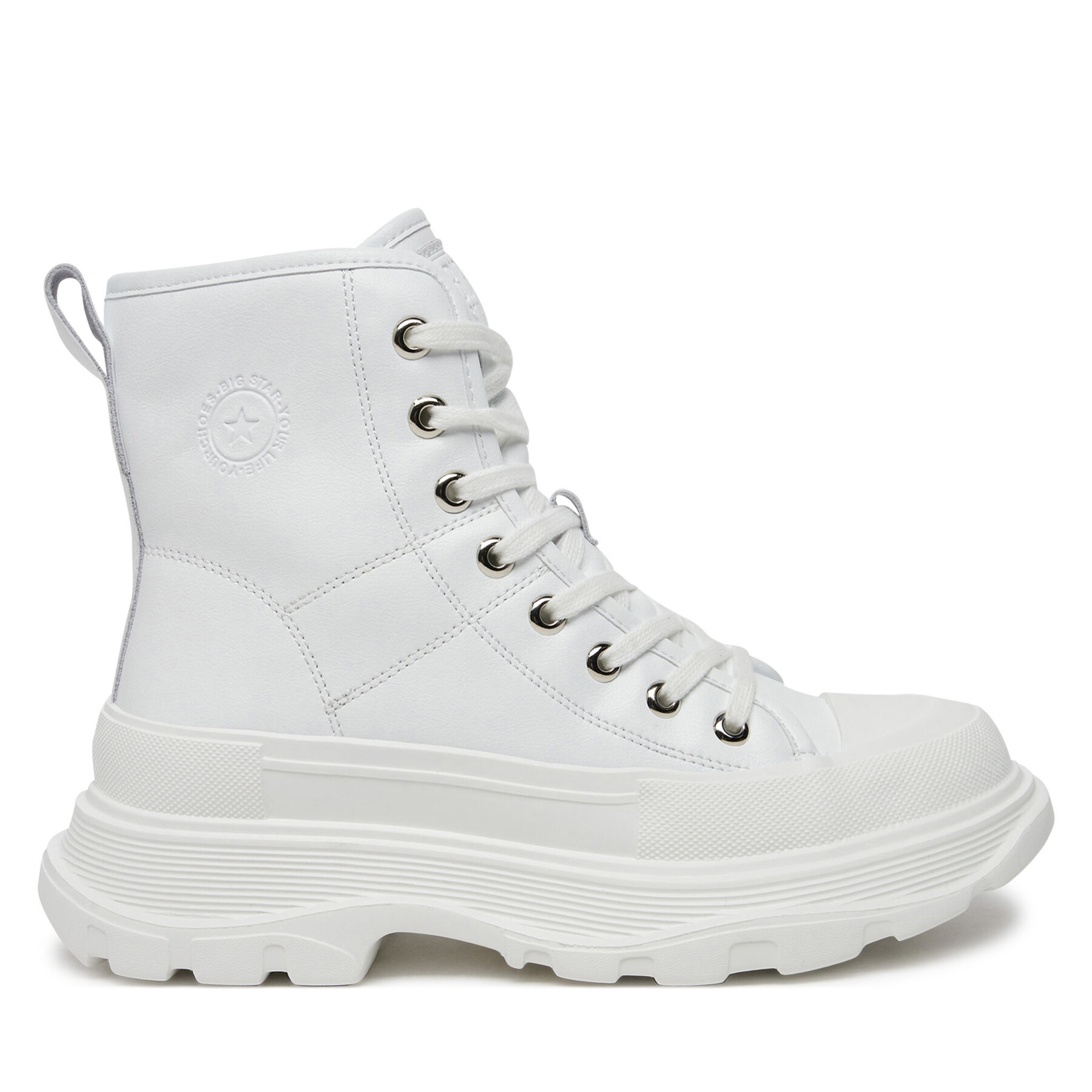 Dámske Členková obuv Big Star Shoes, Rozmer: 38, Biela, OO274A598