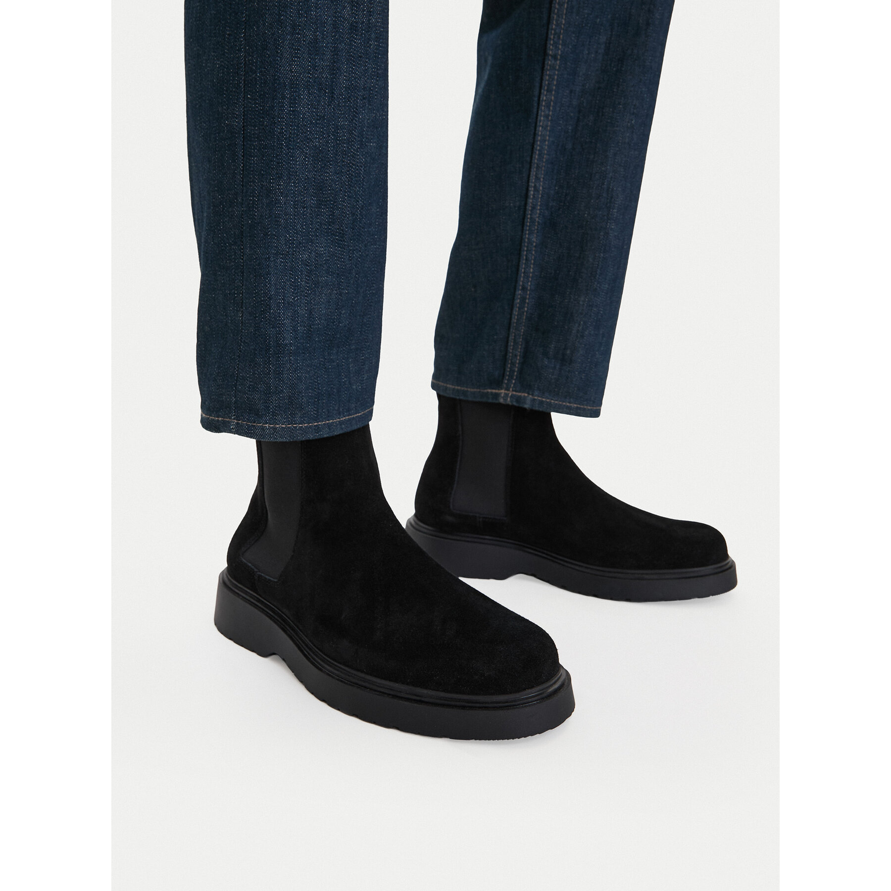 Chelsea cipele Calvin Klein Combat Ess Chelsea Boot Su YM0YM01372 Crna