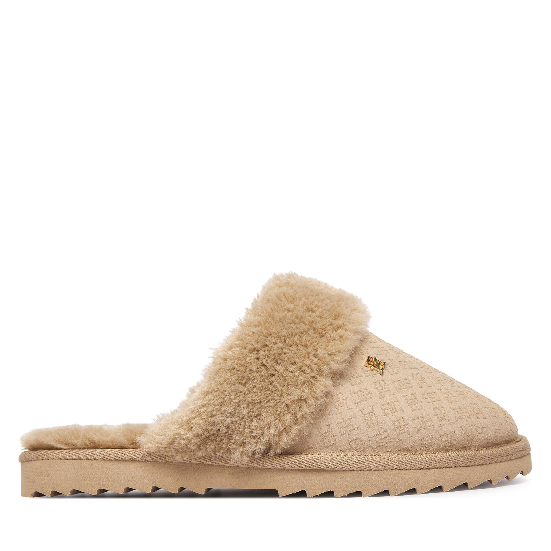 Пантофи Tommy Hilfiger Th Premium Shearling Shoes FW0FW09947 Бежов