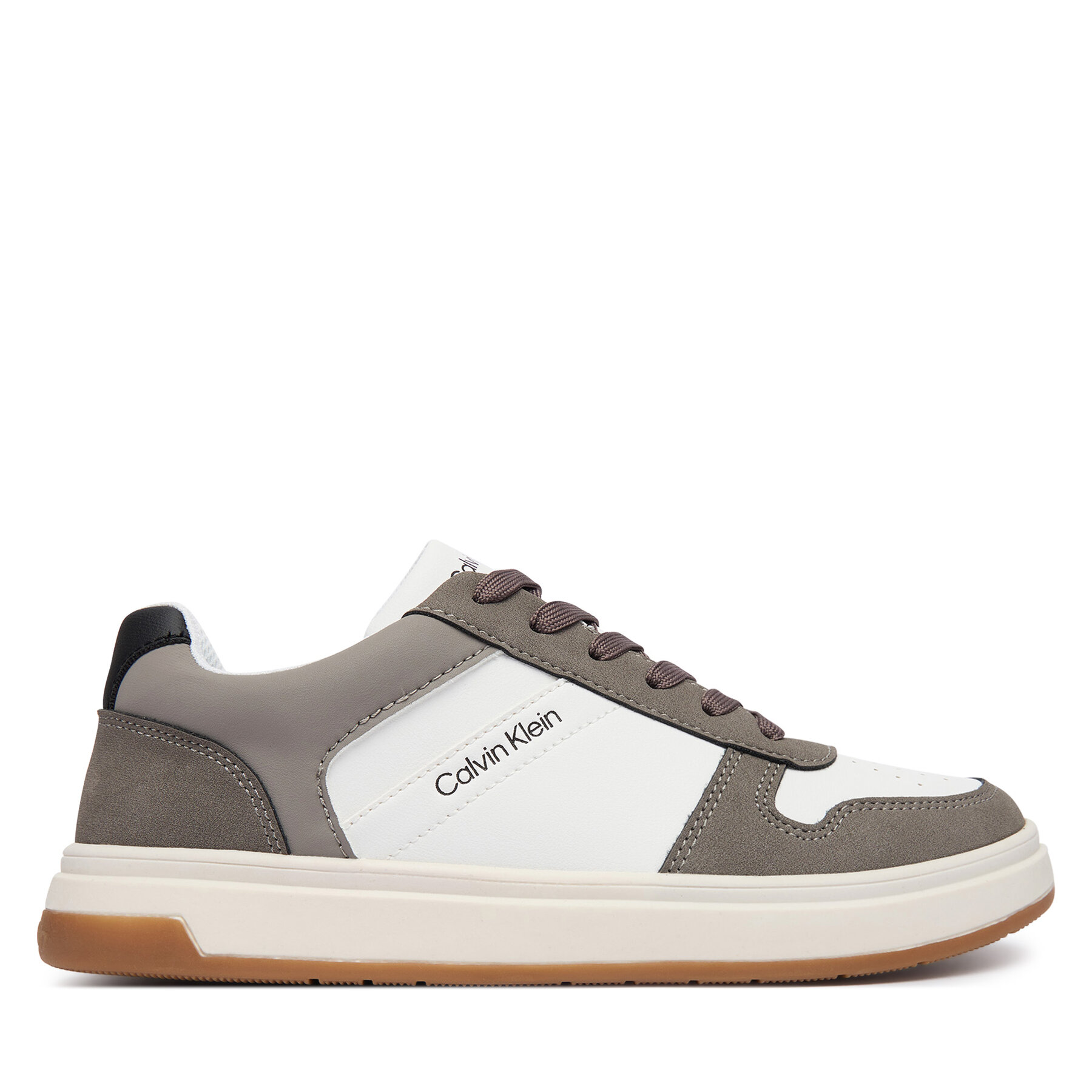 Sneakersy Calvin Klein V3X9-83465-0318 S Biela