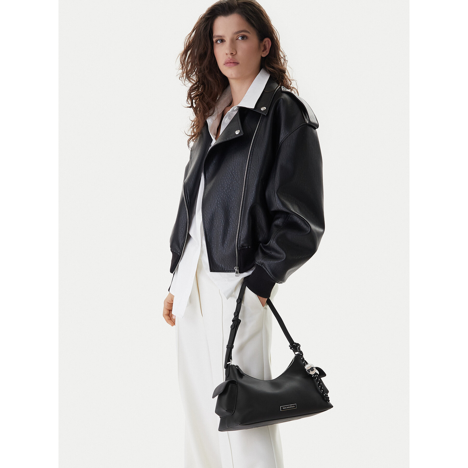 Geantă KARL LAGERFELD B1W30004 Negru