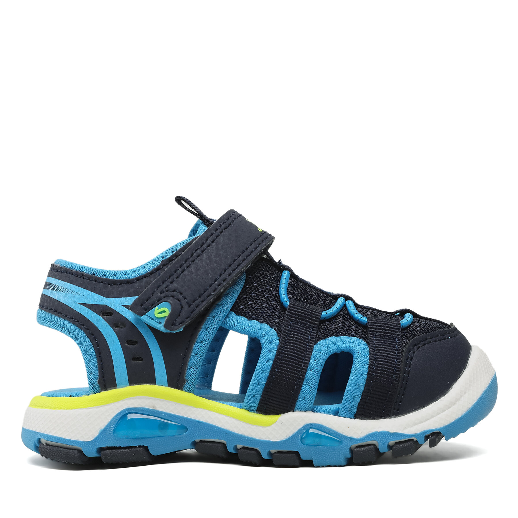 Dziecięce Leaf Sandały, Rozmiar 30 Granatowy Halmby LHALM101J