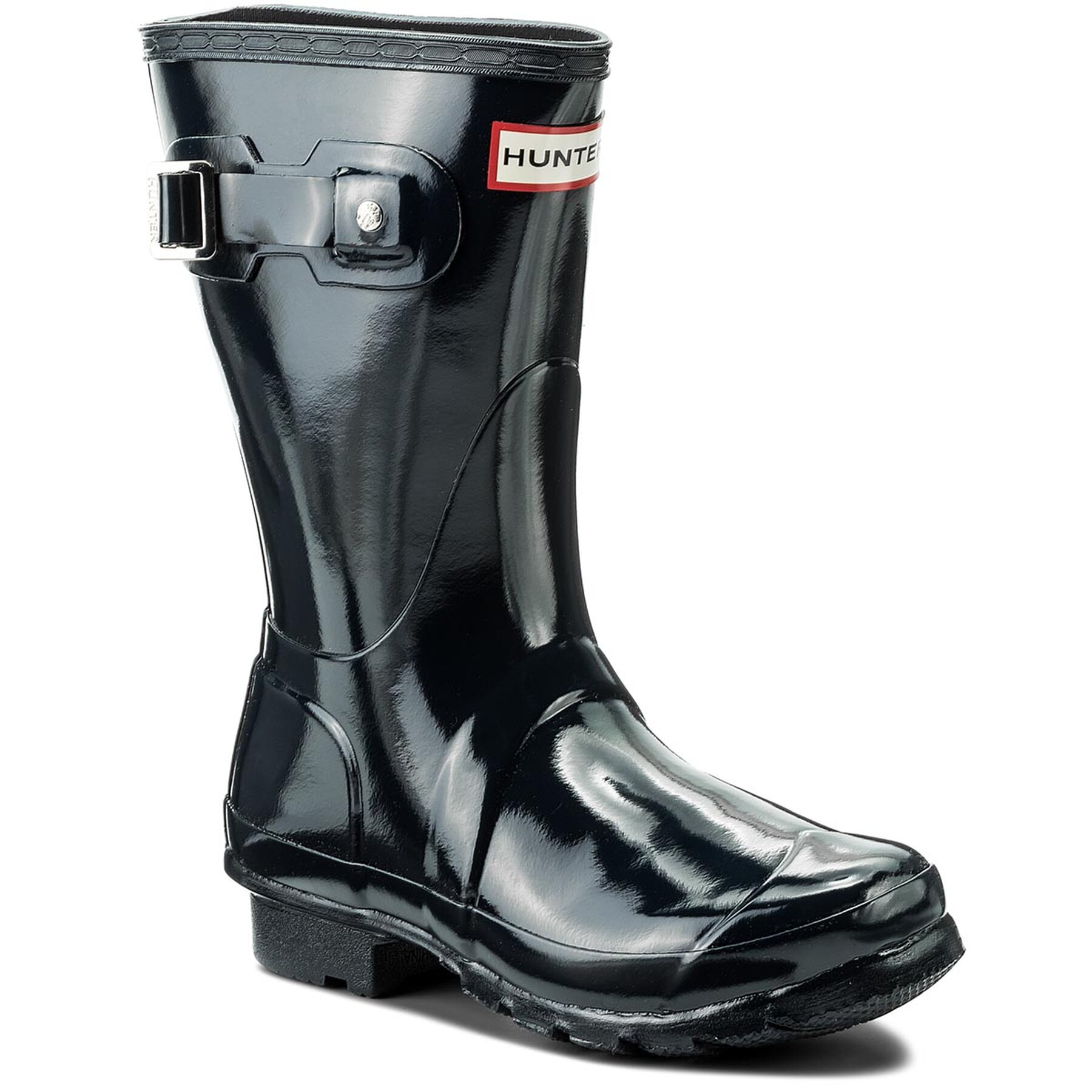  Gumicsizma Hunter Org Short Gloss WFS1000RGL Sötétkék akciós termékkép 1