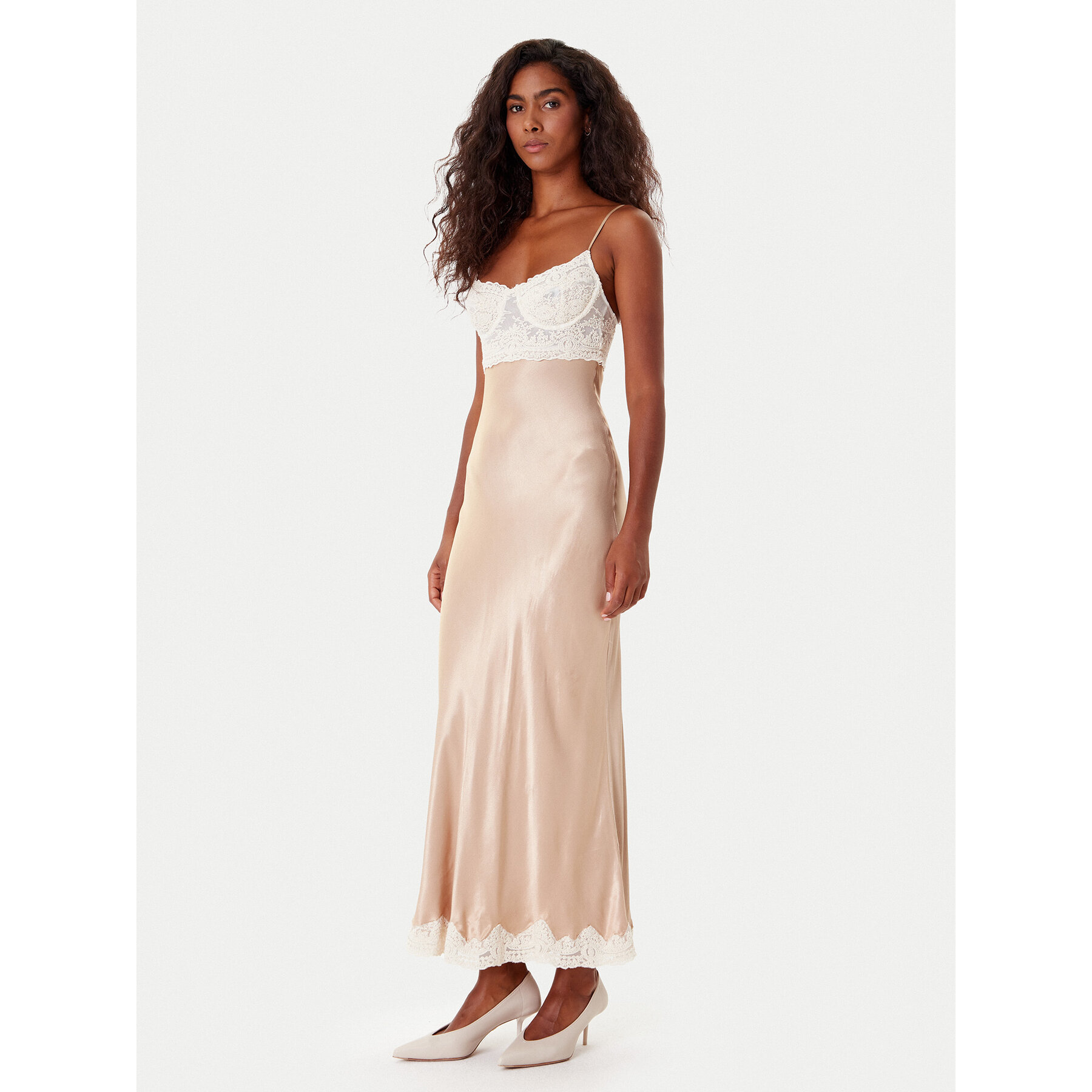 Bardot Coctailkleid Tzariana 60118DB Beige Regular Fit