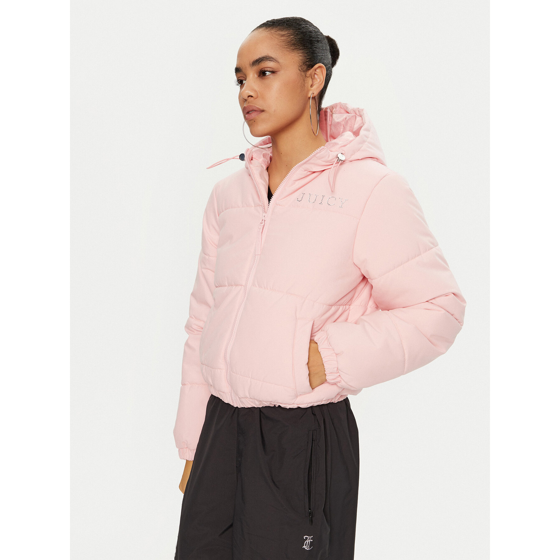 Juicy Couture Zimska jakna Margie JCOIJ224553 Ružičasta Regular Fit