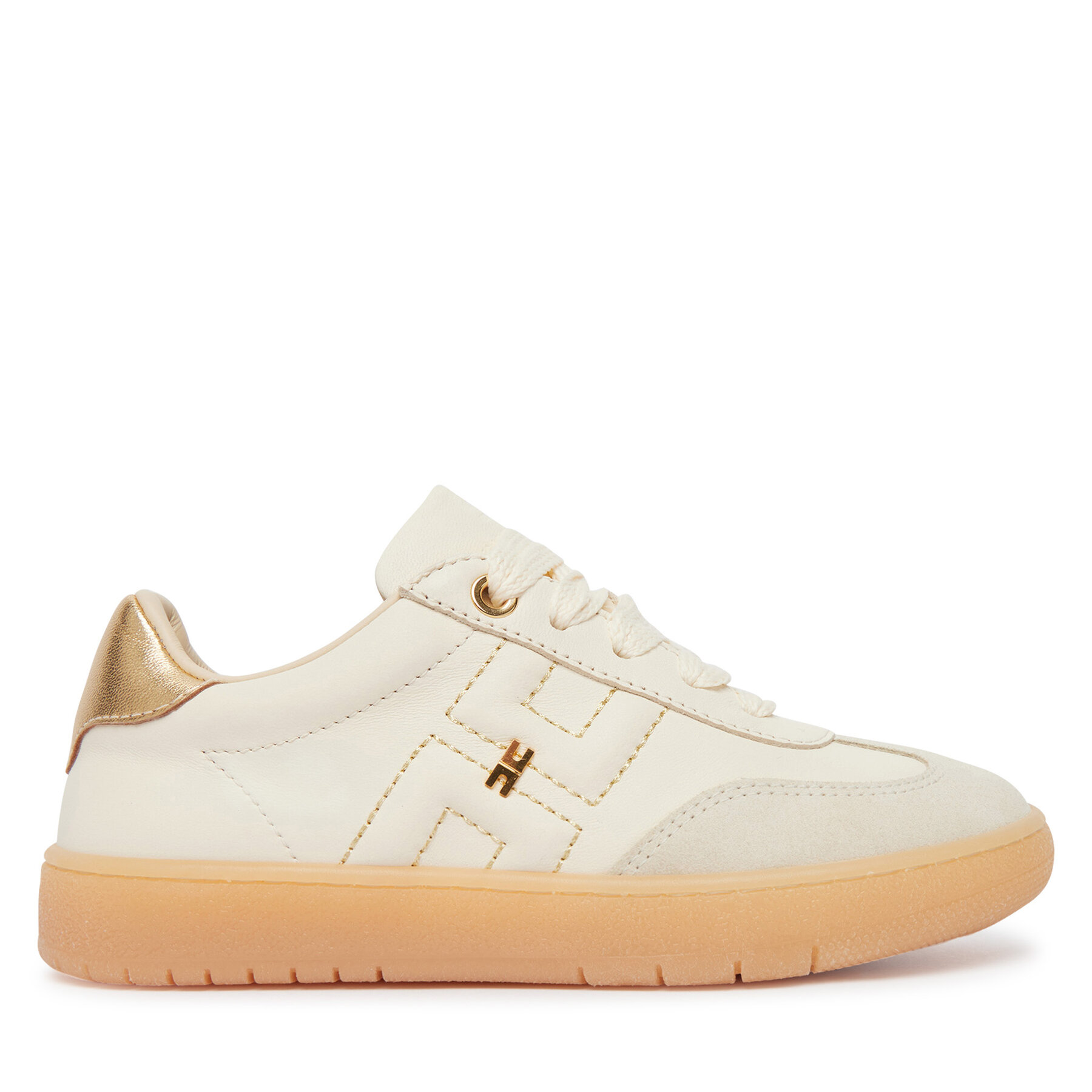 Sneakersy Elisabetta Franchi F4A9-E0510-1877 Béžová