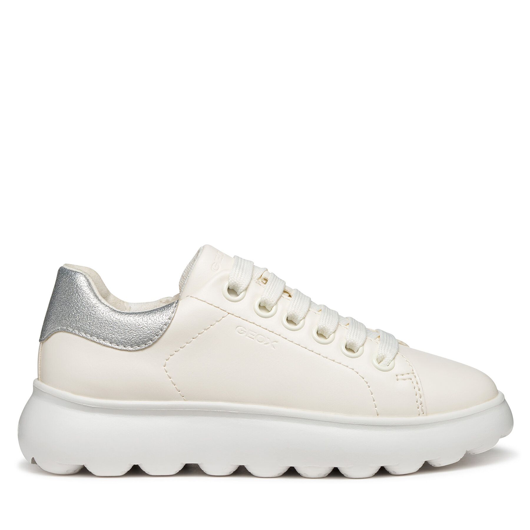 Sneakers Geox J Puffypop J55MRA 000BC C0007 D Bianco