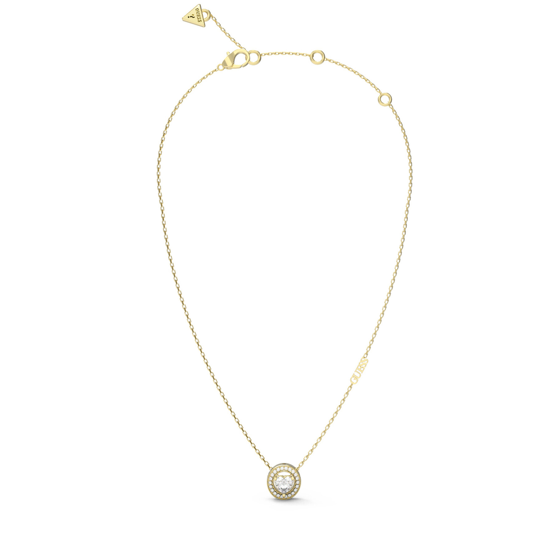 Ogrlica Guess JUBN04 667JW Zlata