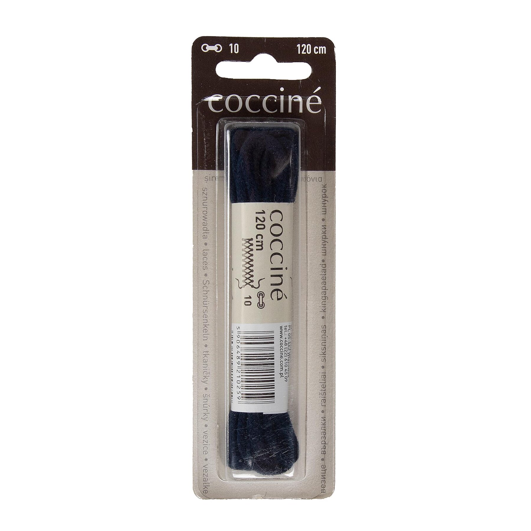 

Шнурівки для взуття Coccine SZNB/120/GRA/3B/AZ N.Blue 3B/AZ, Cиній