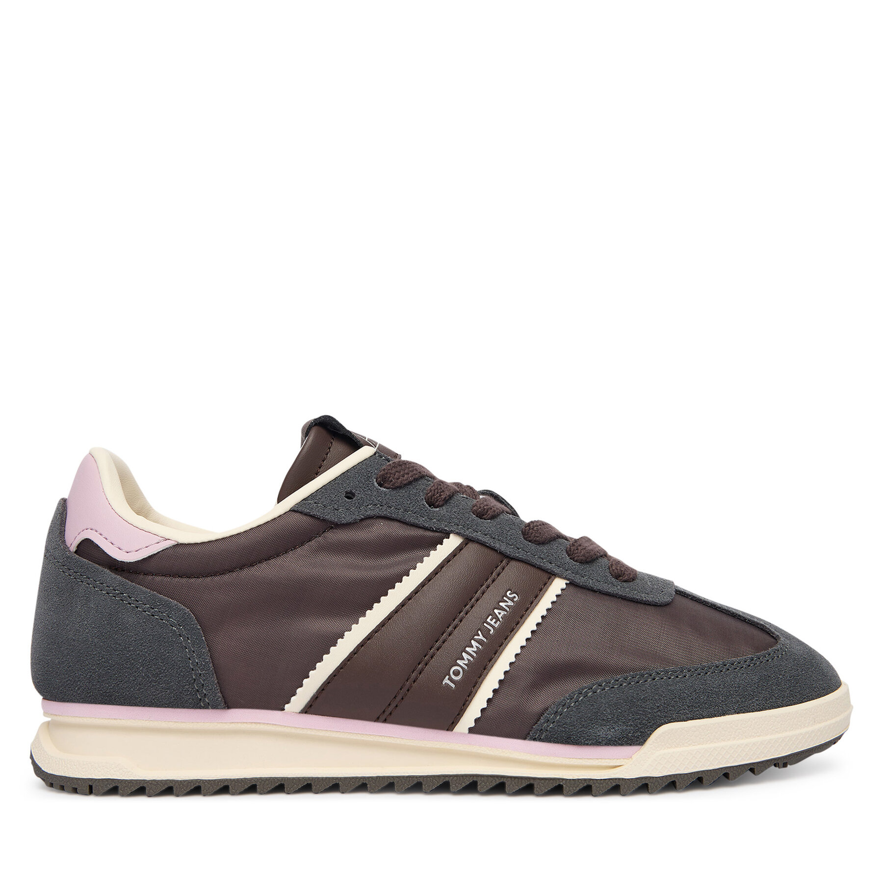 Tenisice Tommy Jeans Tjw Low Profile Runner EN0EN02927 Smeđa