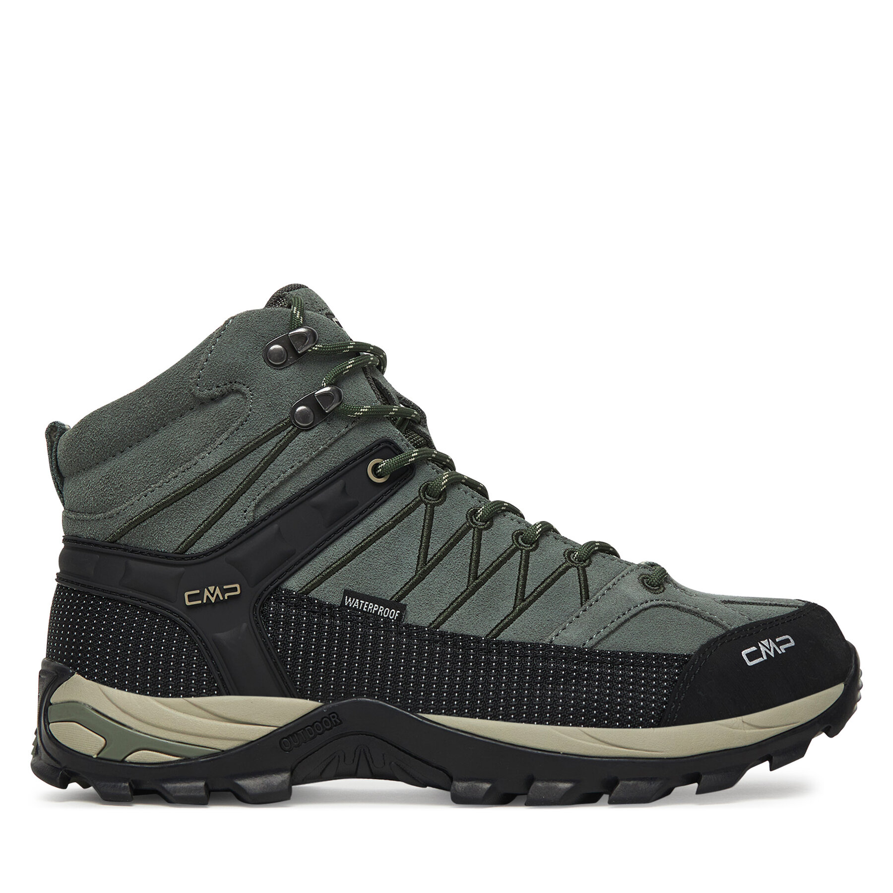 Cmp Herren Grün Trekkingschuhe Rigel Mid Wp Waterproof 3Q12947 Größe 46