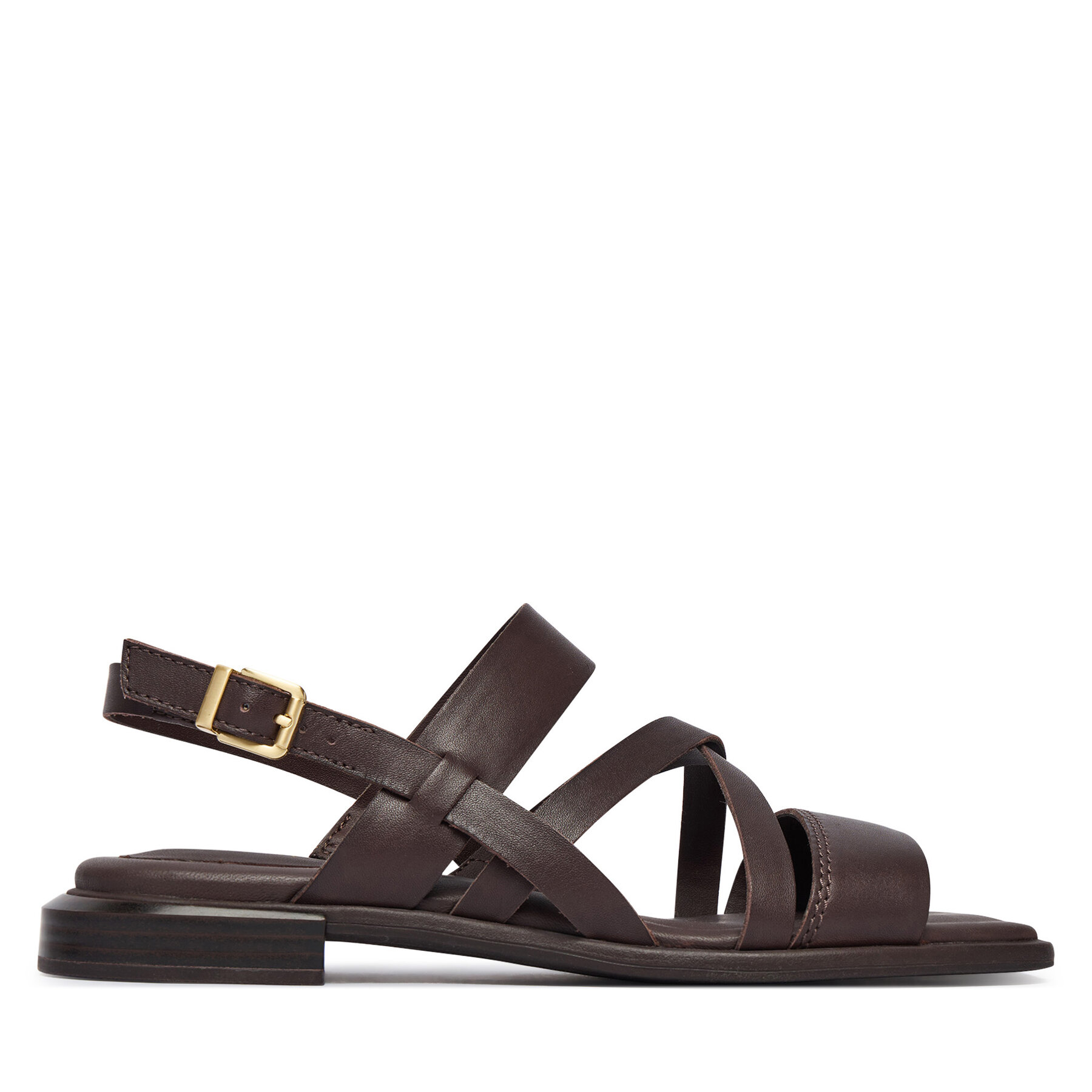 Sandále Clarks Ariany Strap 26185801 Hnedá