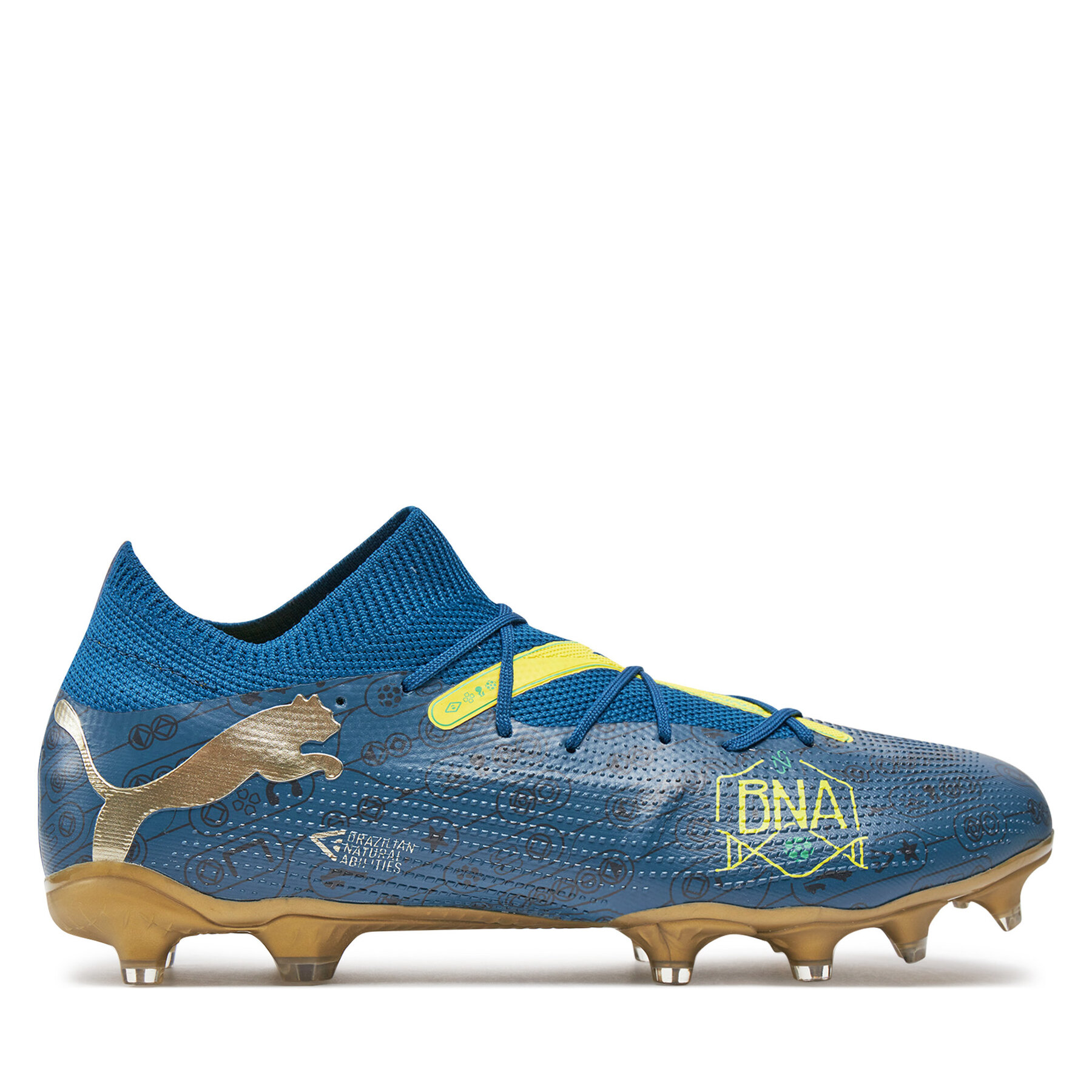 Zapatos de fútbol Puma FUTURE 7 MATCH BNA FG/AG 108081 01 Azul marino