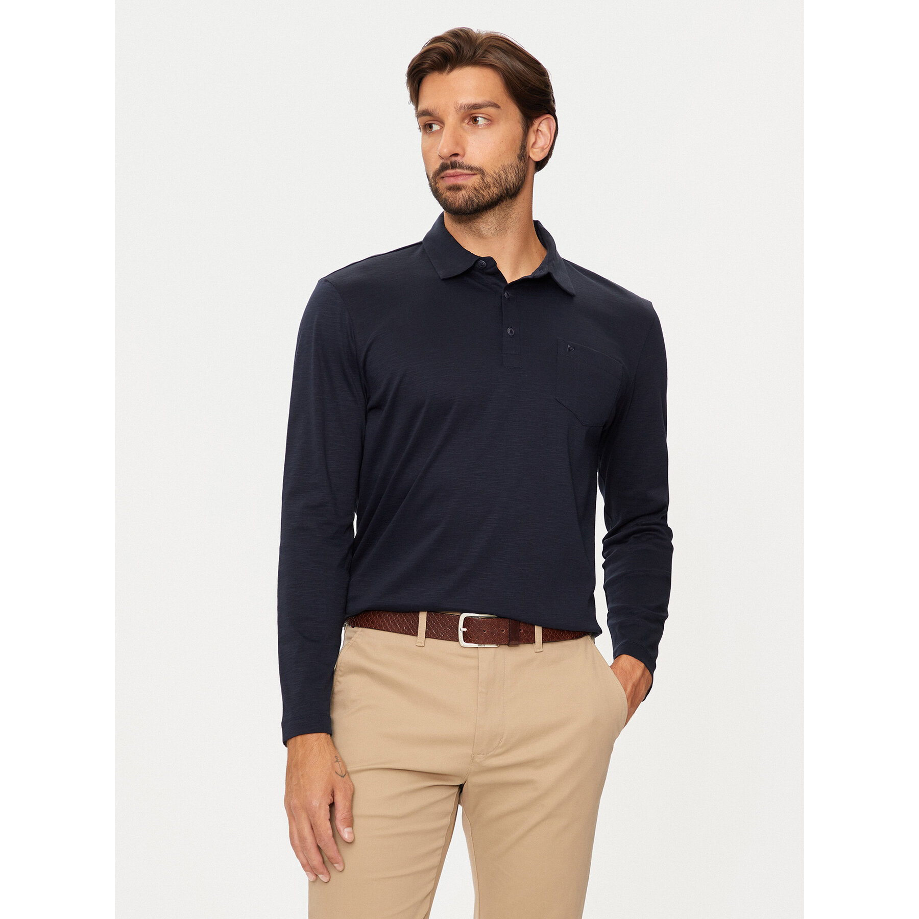 Pierre Cardin Pierre Cardin Polo C5 30604.3055 Σκούρο μπλε Regular Fit