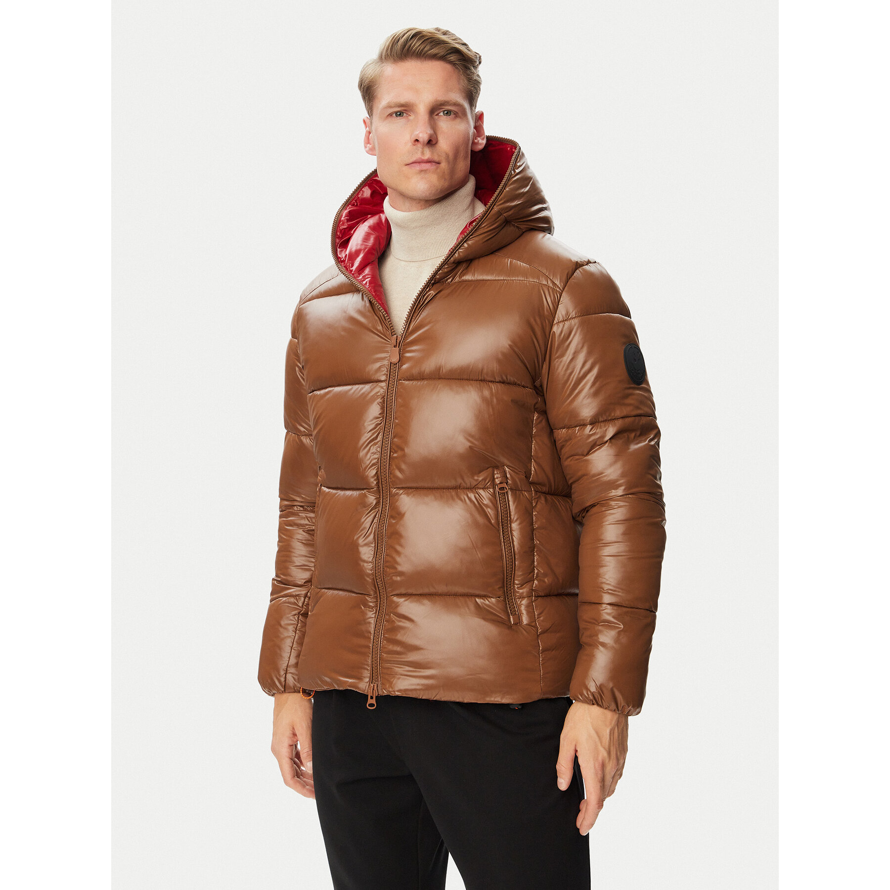 Save The Duck Winterjacke D31280M LOVE21 Braun Regular Fit