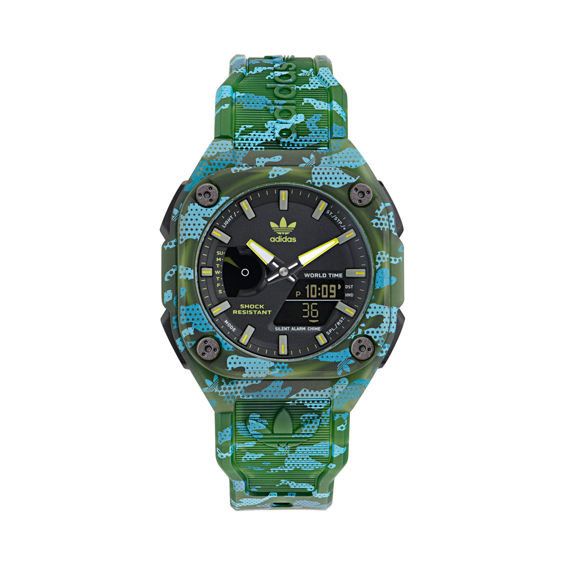 Ceas adidas Originals City Tech One Grfx AOST24075 Verde