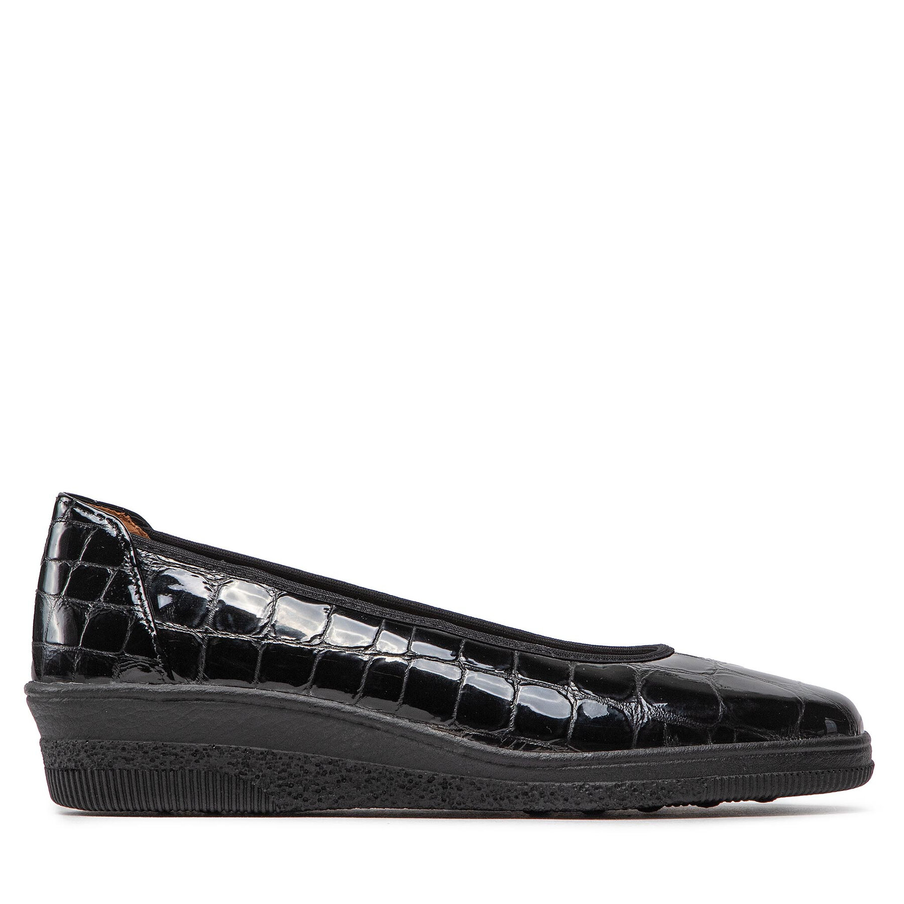 Damen Ballerinas Gabor, Schuhgröße 39, Schwarz, 06.400.97