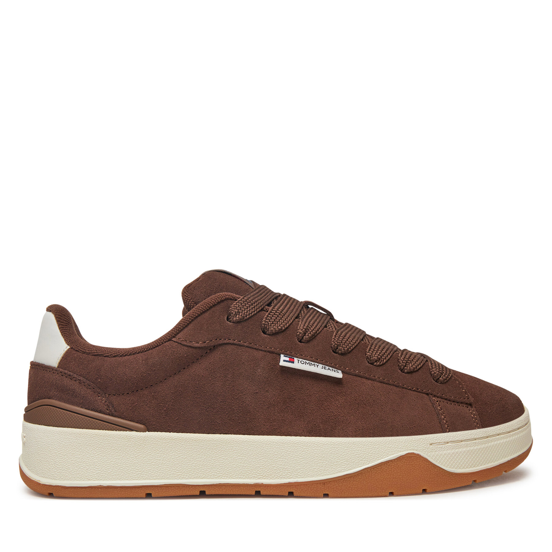 Męskie Sneakersy Tommy Jeans, Rozmiar 45 Brązowy Skater EM0EM01503