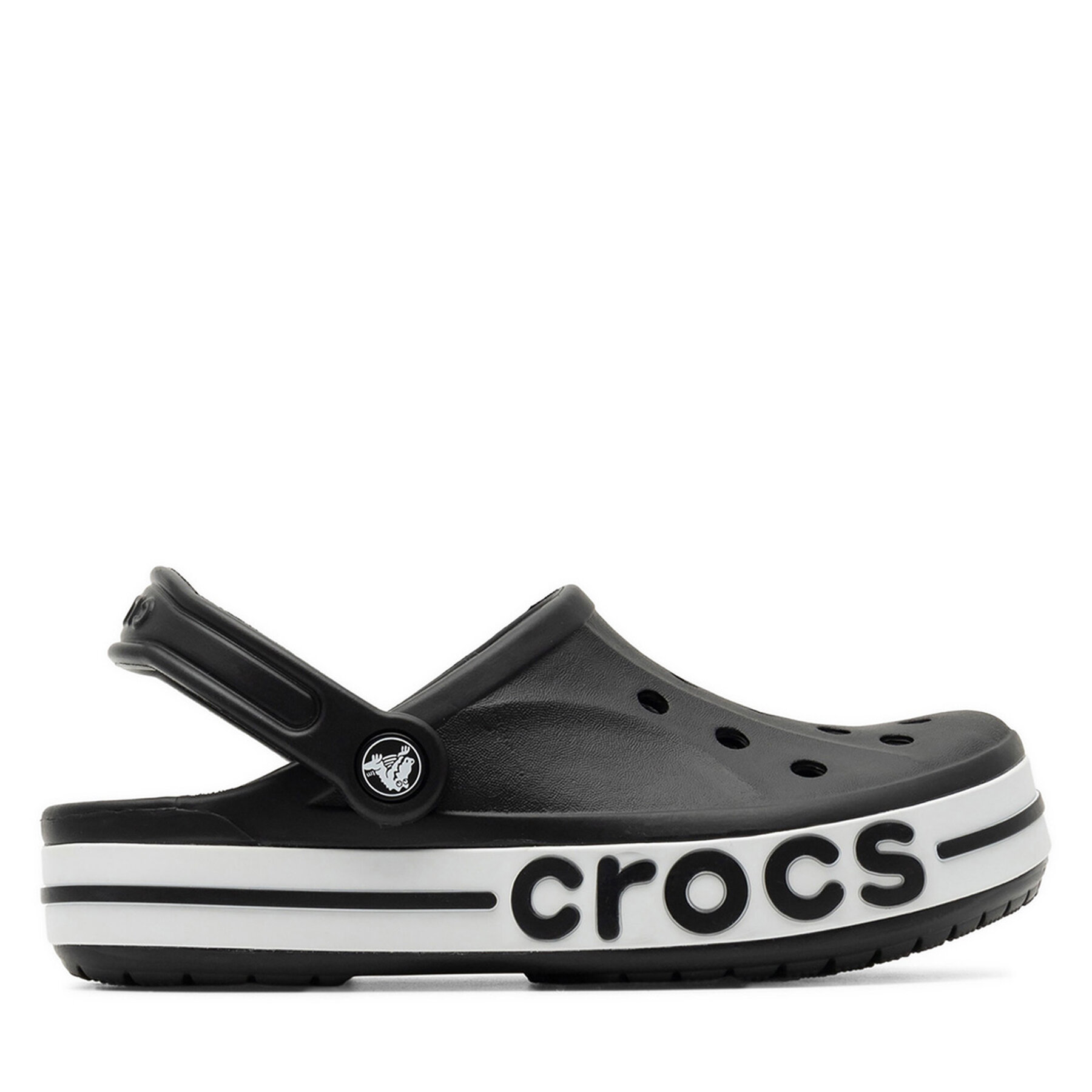 Damen Pantoletten Crocs, Schuhgröße 36_37, Schwarz, BAYABAND CLOG 205089-066 W