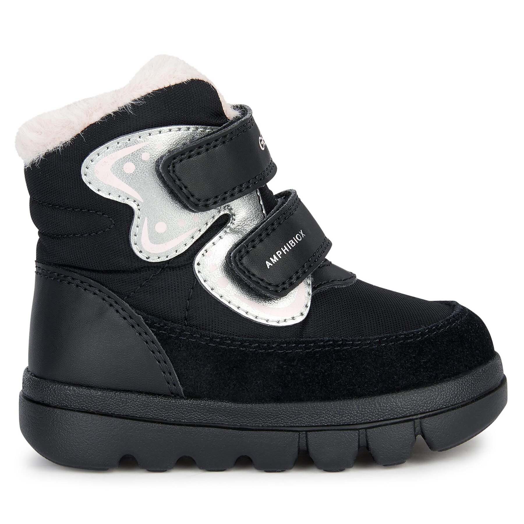 Gyerek Csizma Geox, Méret: 20, Fekete, B Willaboom Girl B A B365AA 0FU22 C0869 M