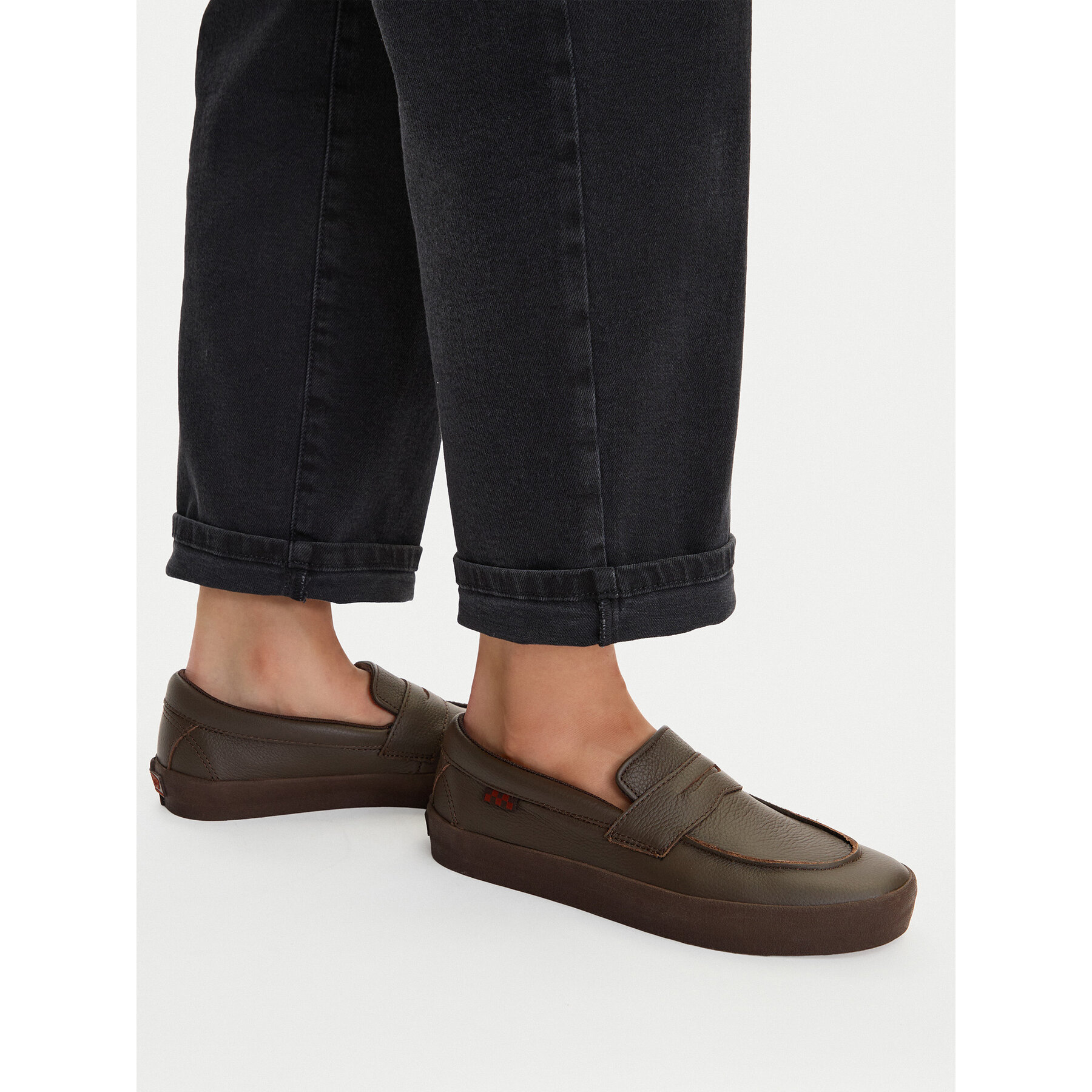 Loaferice Vans Skate Loafer VN000VAQFSB1 Smeđa