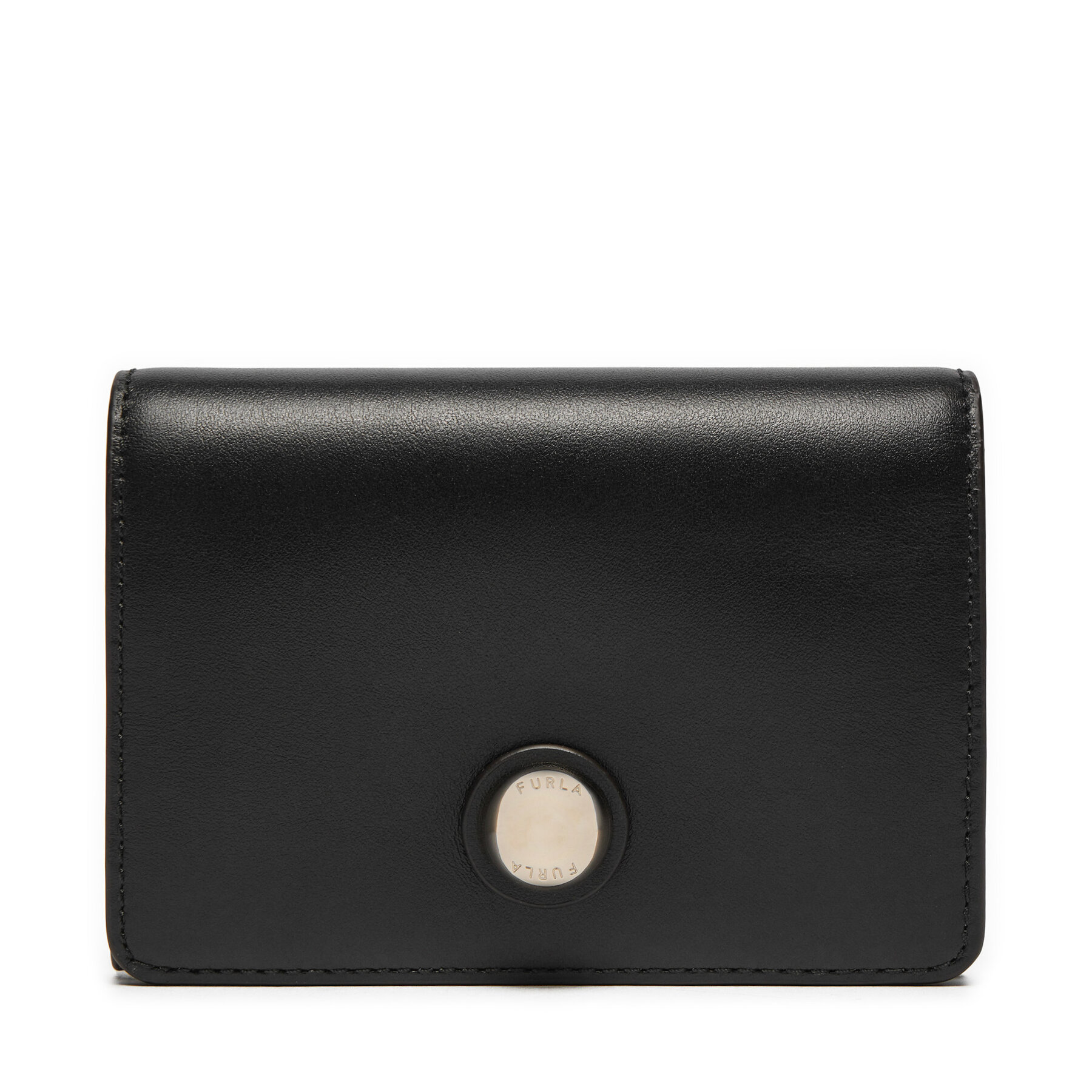 Pequeña cartera de mujer Furla Sfera M Compact Wallet WP00442 AX0733 O6000 Negro
