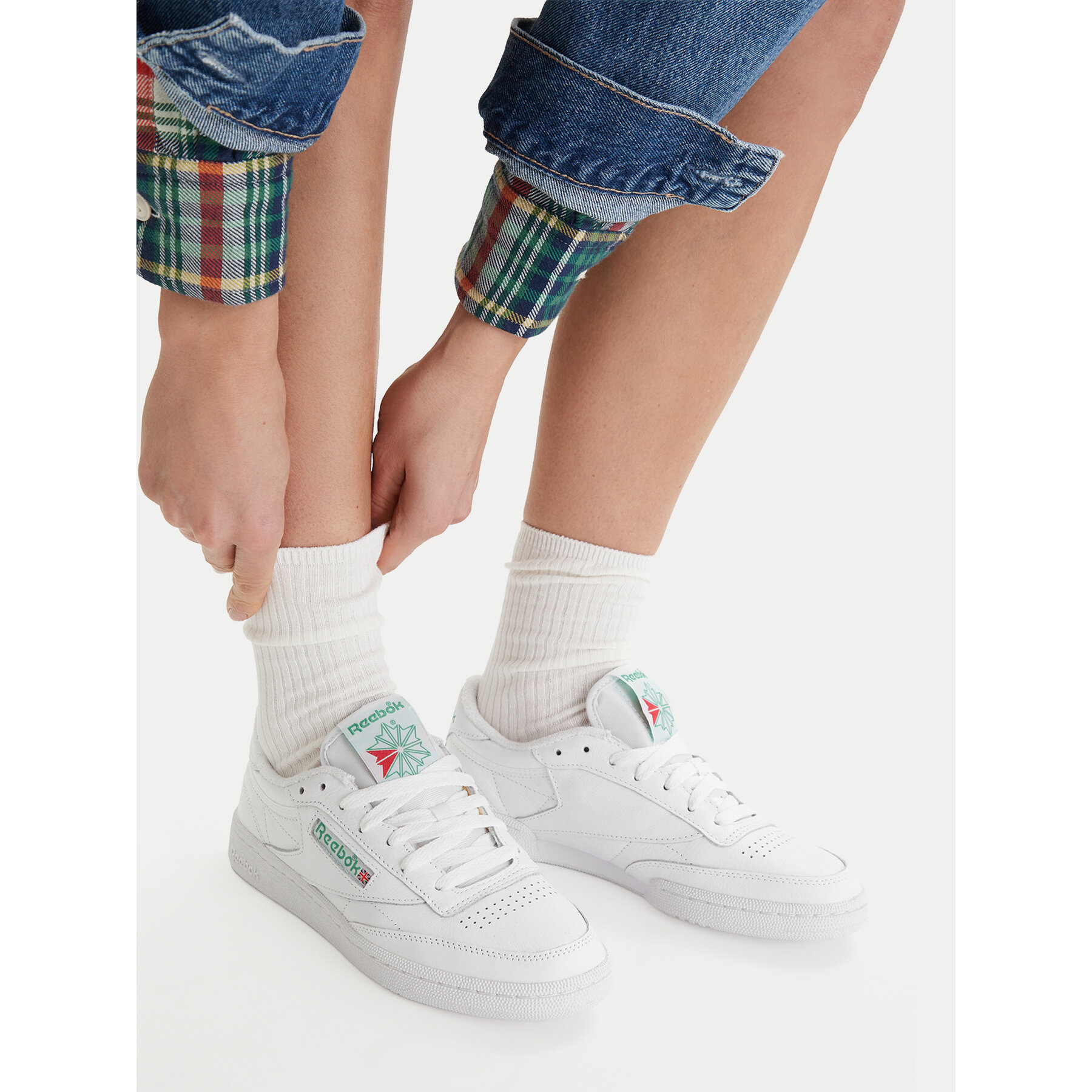 Tenisice Reebok EO-CLUB C 85 100033933 Bijela