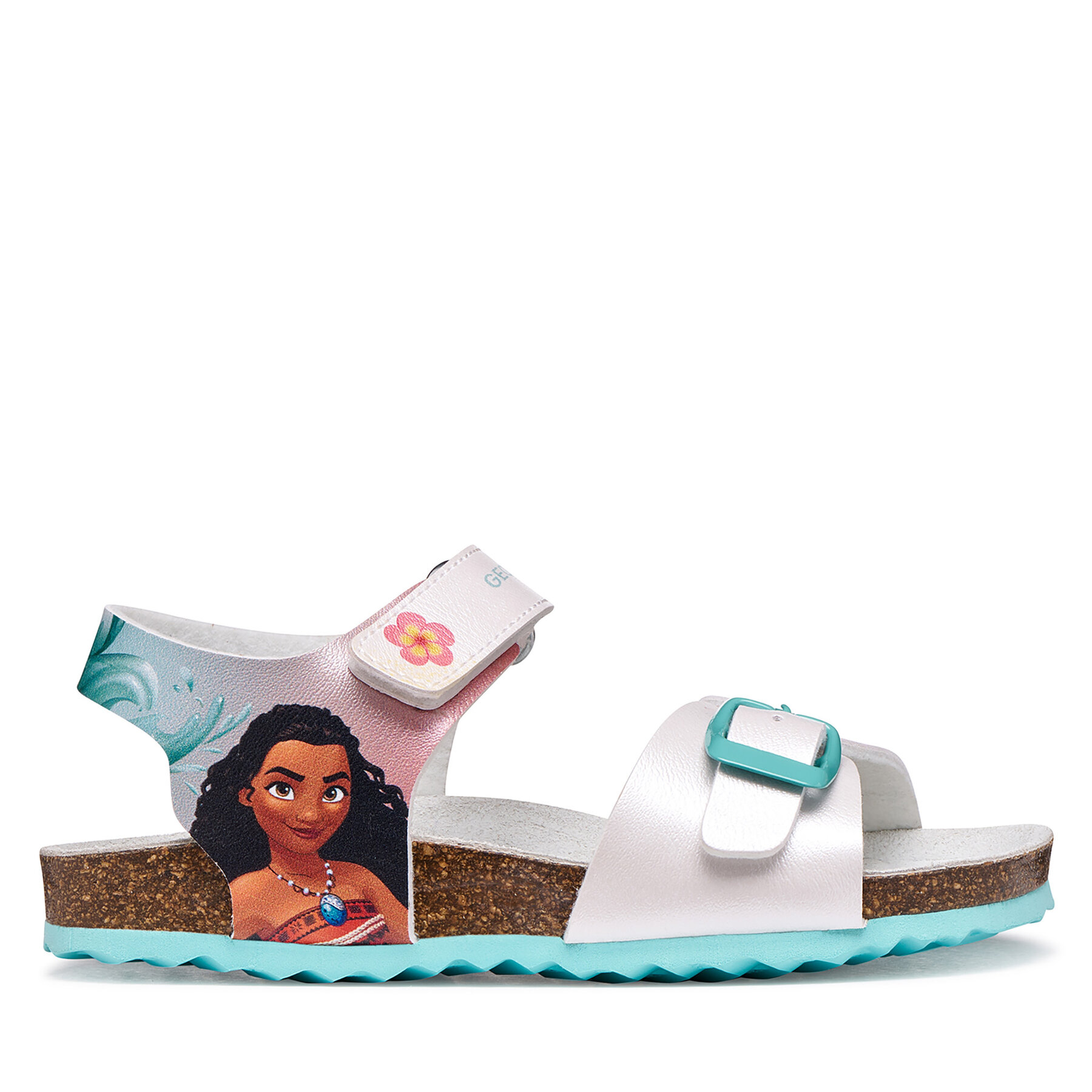 Sandale Geox J Adriel Girl J558MG 000NF C0817 S Alb
