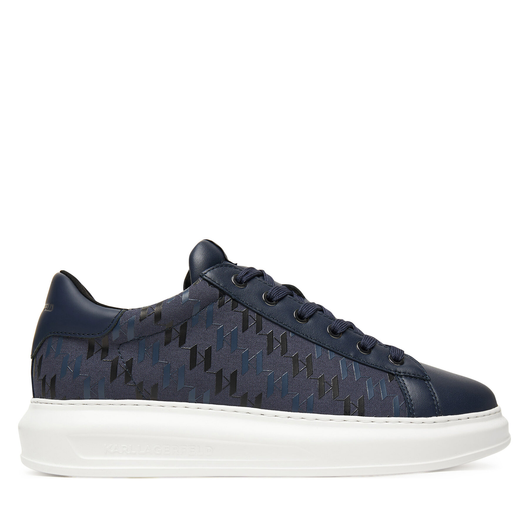 Sneakersy KARL LAGERFELD KL52543 Tmavomodrá