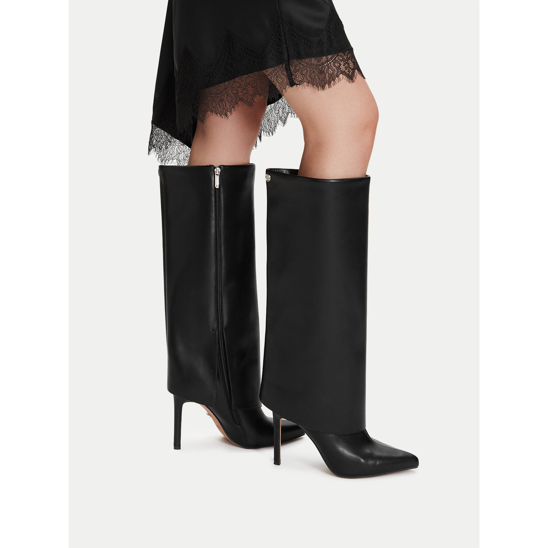 Zimski škornji Nine West SJ3645-2 Črna