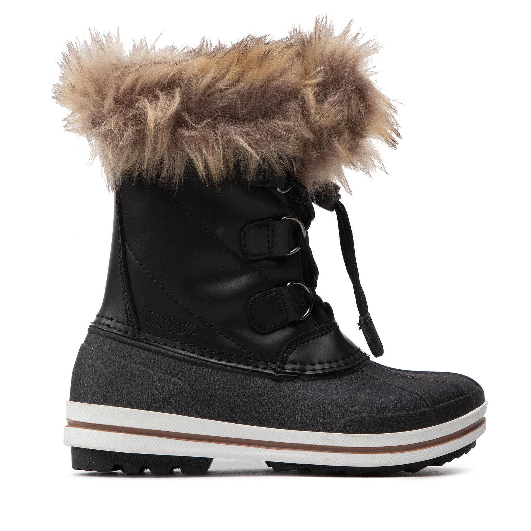 Cizme de zăpadă CMP Kids Anthilian Snow Boot Wp 30Q4594 Negru