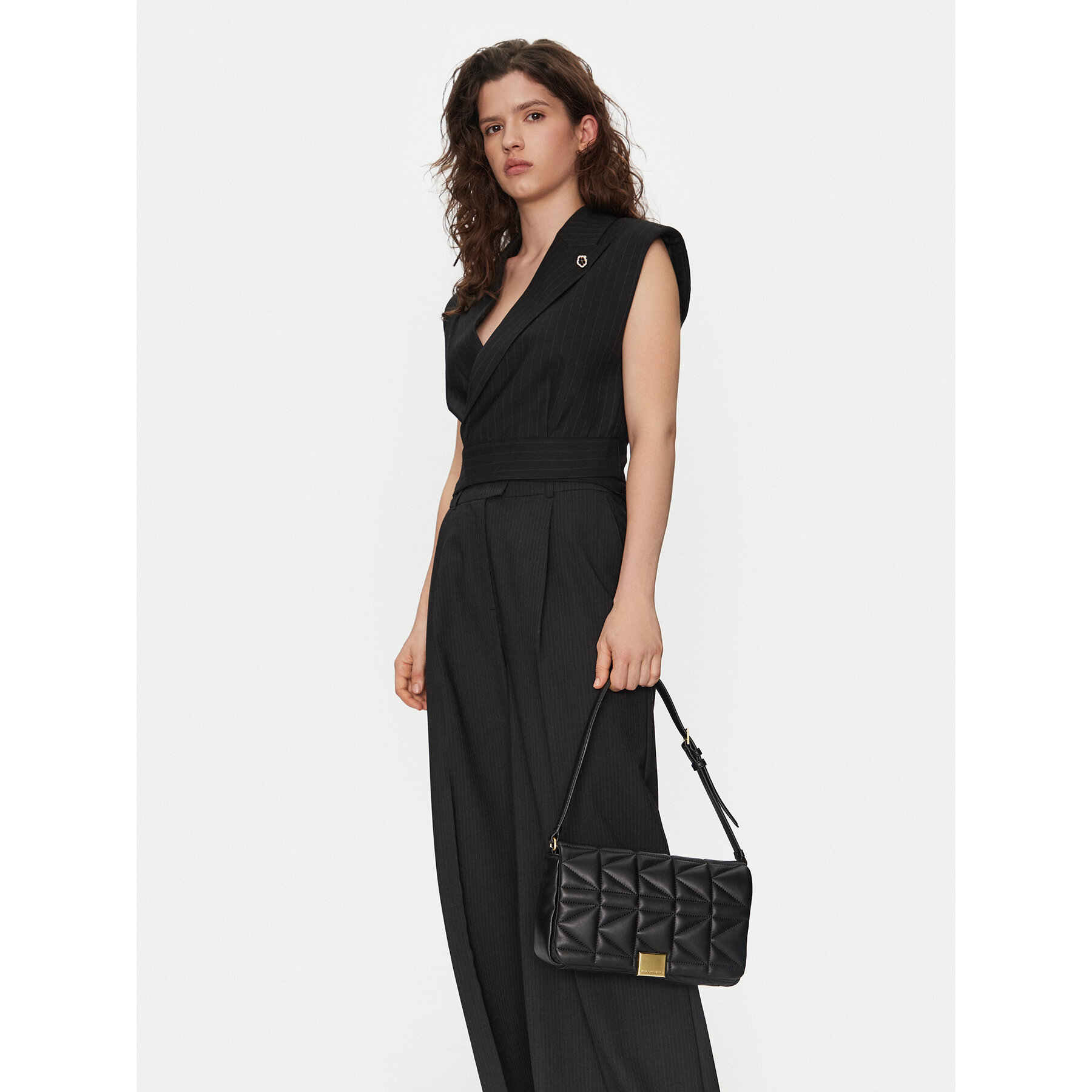 Geantă KARL LAGERFELD A1W30437 Negru