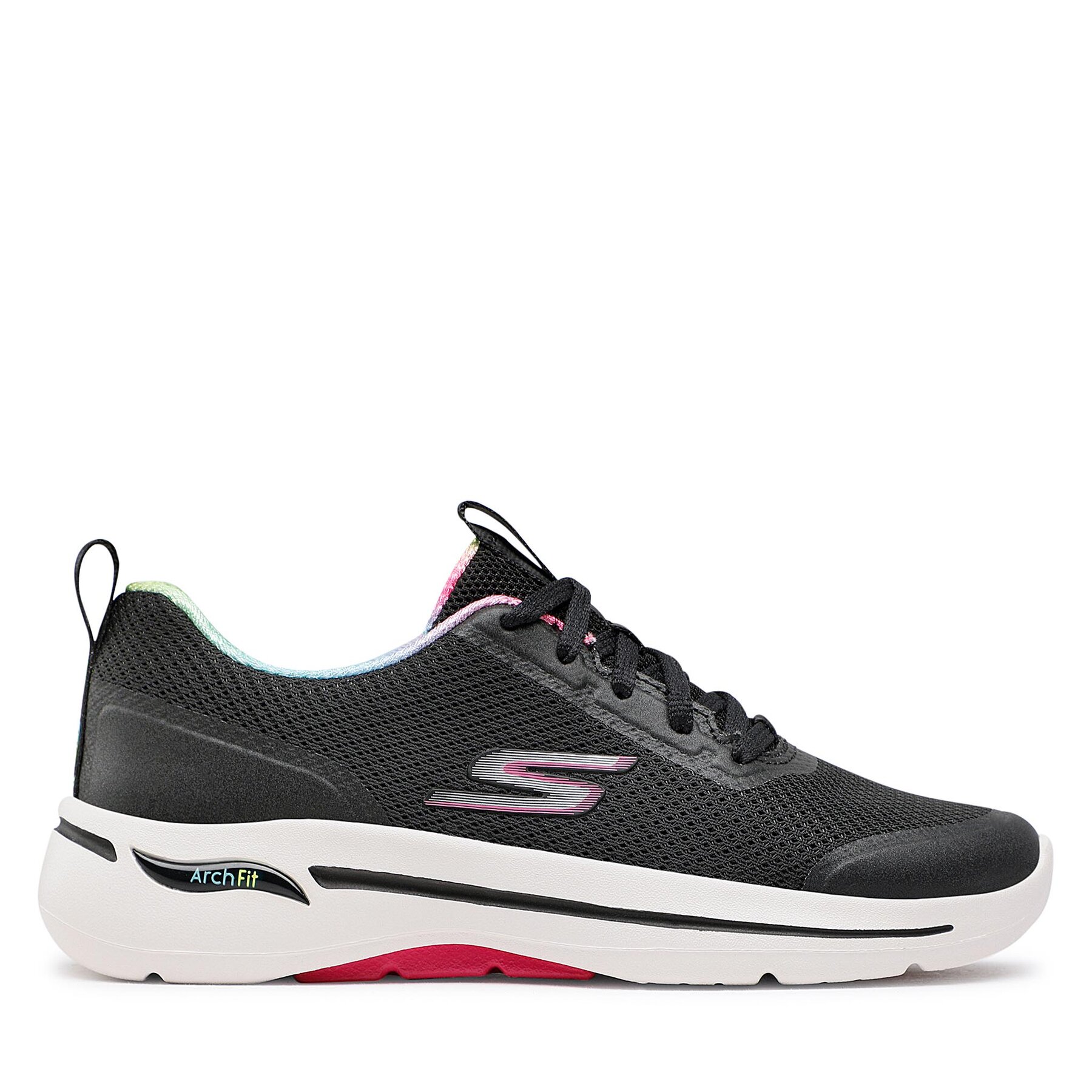 Skechers Αθλητικά Skechers Go Walk Arch Fit 124868/BKHP Μαύρο